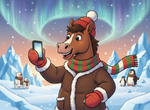 Neulich im Stallchat im Winter