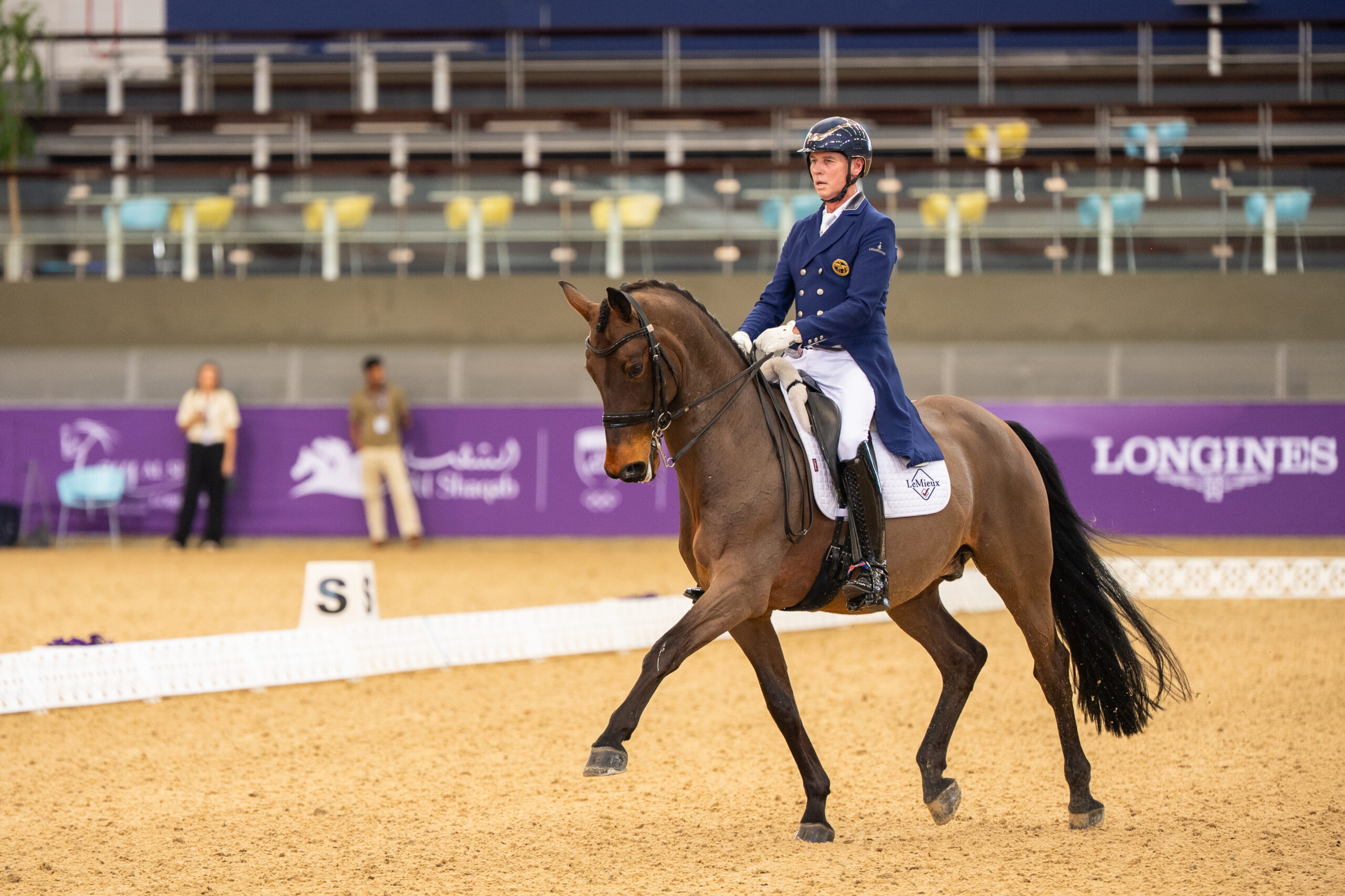 Carl Hester und Fame melden sich mit Sieg im Grand Prix von Doha im Sport zurück