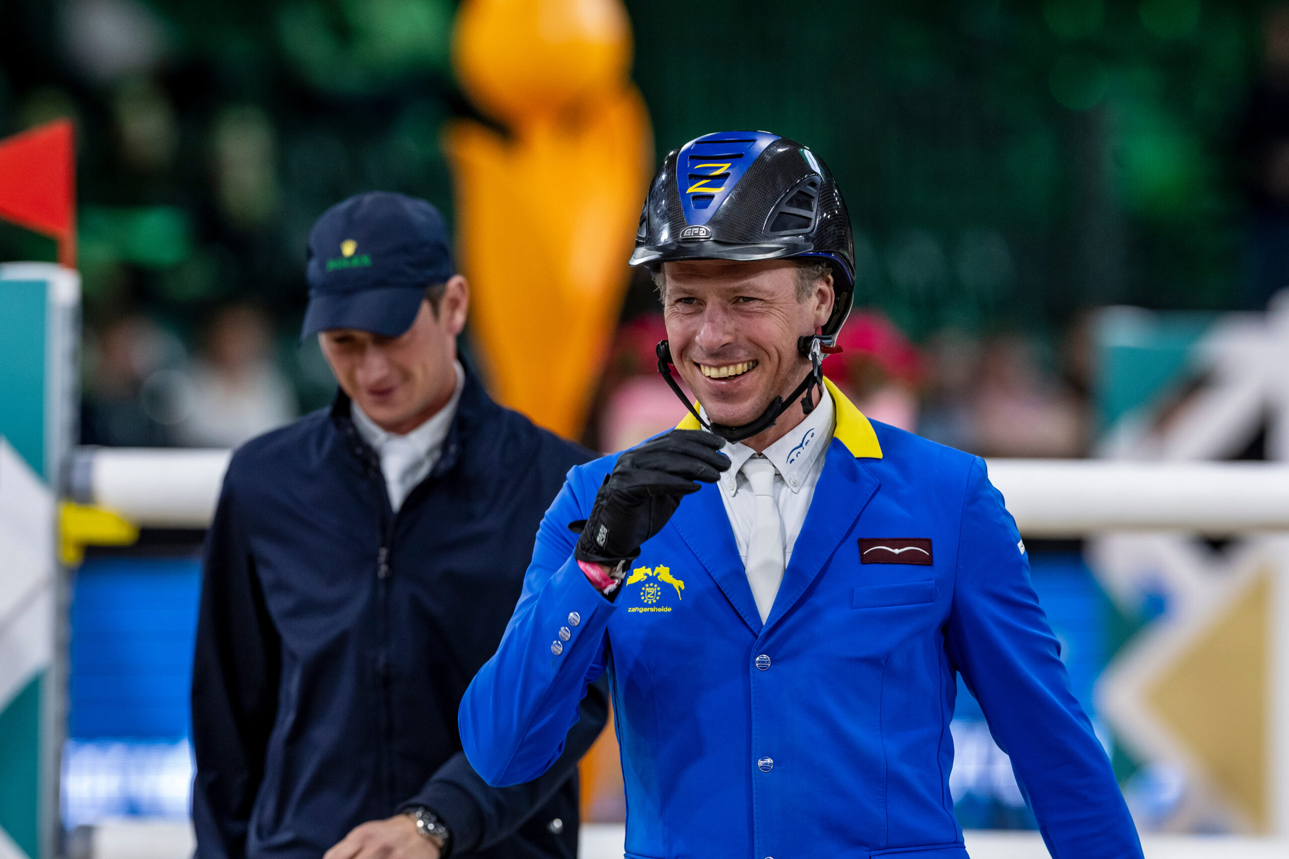 Christian Ahlmann definitely had reason to shine today in Arezzo. Photo: Archive Sportfotos-lafrentz.de 