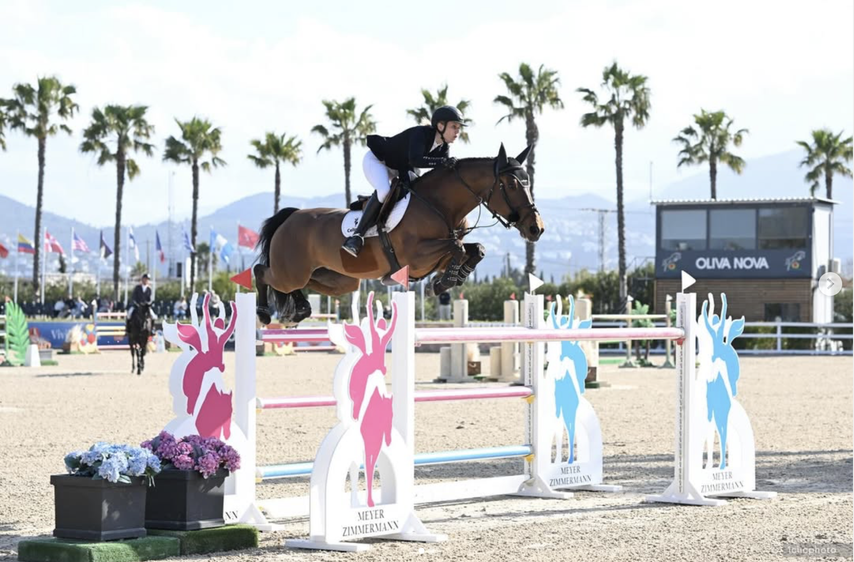 Janne Friederike Meyer-Zimmermann and Katrien were unbeatable today in Oliva Nova. Photo: MET/clicphoto 