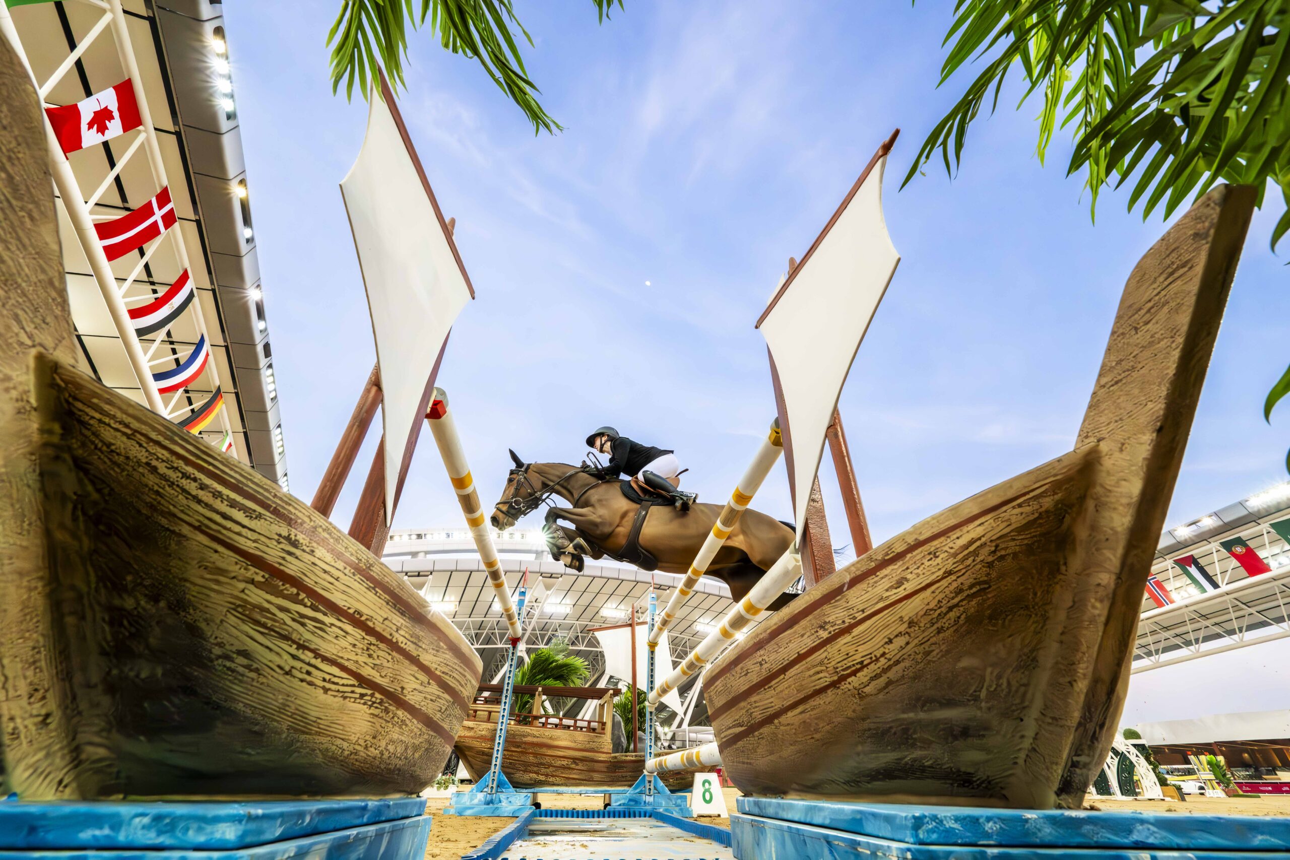 In Doha wird wieder geritten