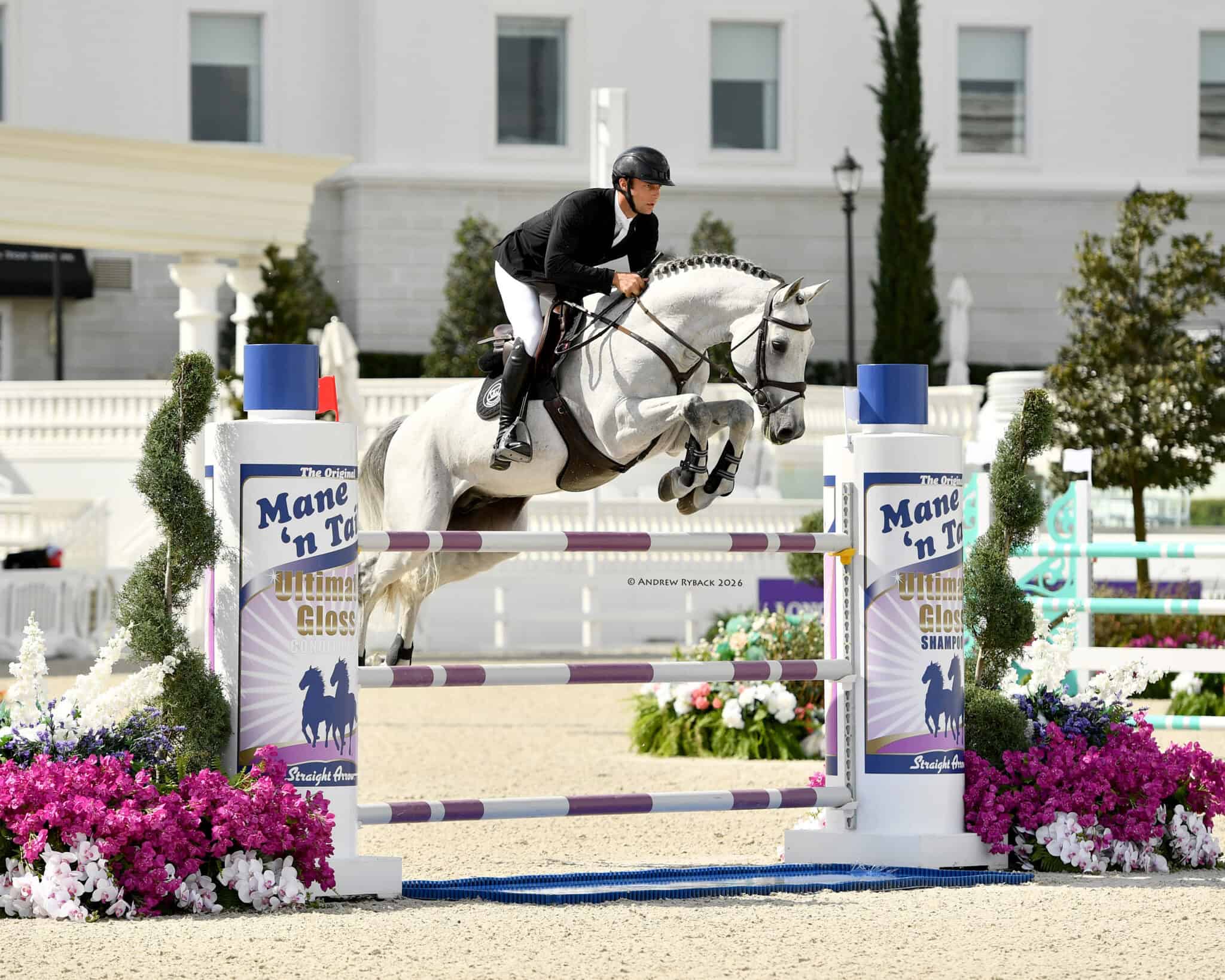 Das heute war schon der zweite Große Preis, den Richard Vogel und Cardentos in Ocala gewinnen konnten. Foto: Andrew Ryback Photography