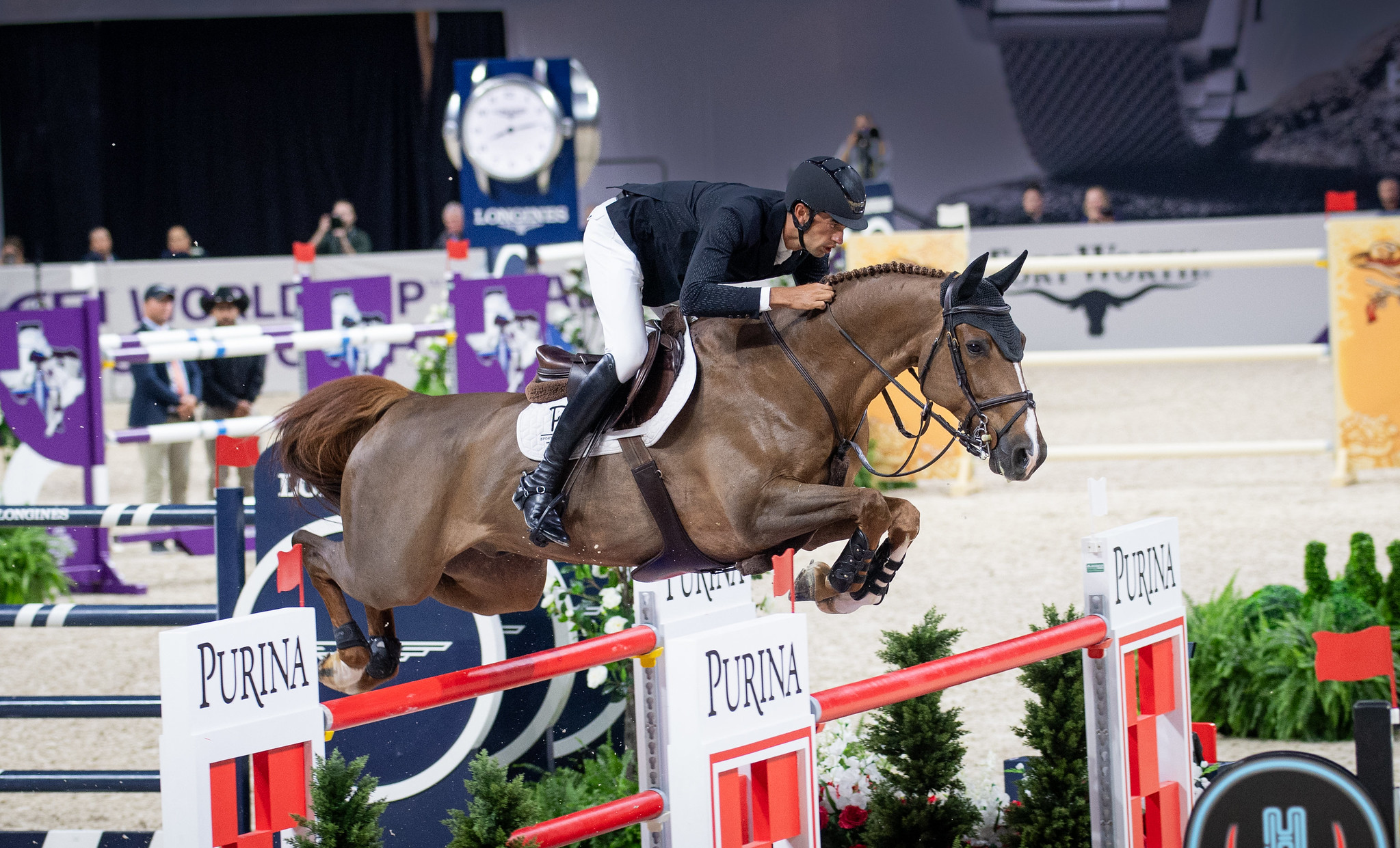 René Dittmer überzeugte bislang bei seinem Weltcup-Debüt auf ganzer Linie. Und Cody auch! Foto: FEI/Shannon Brinkman