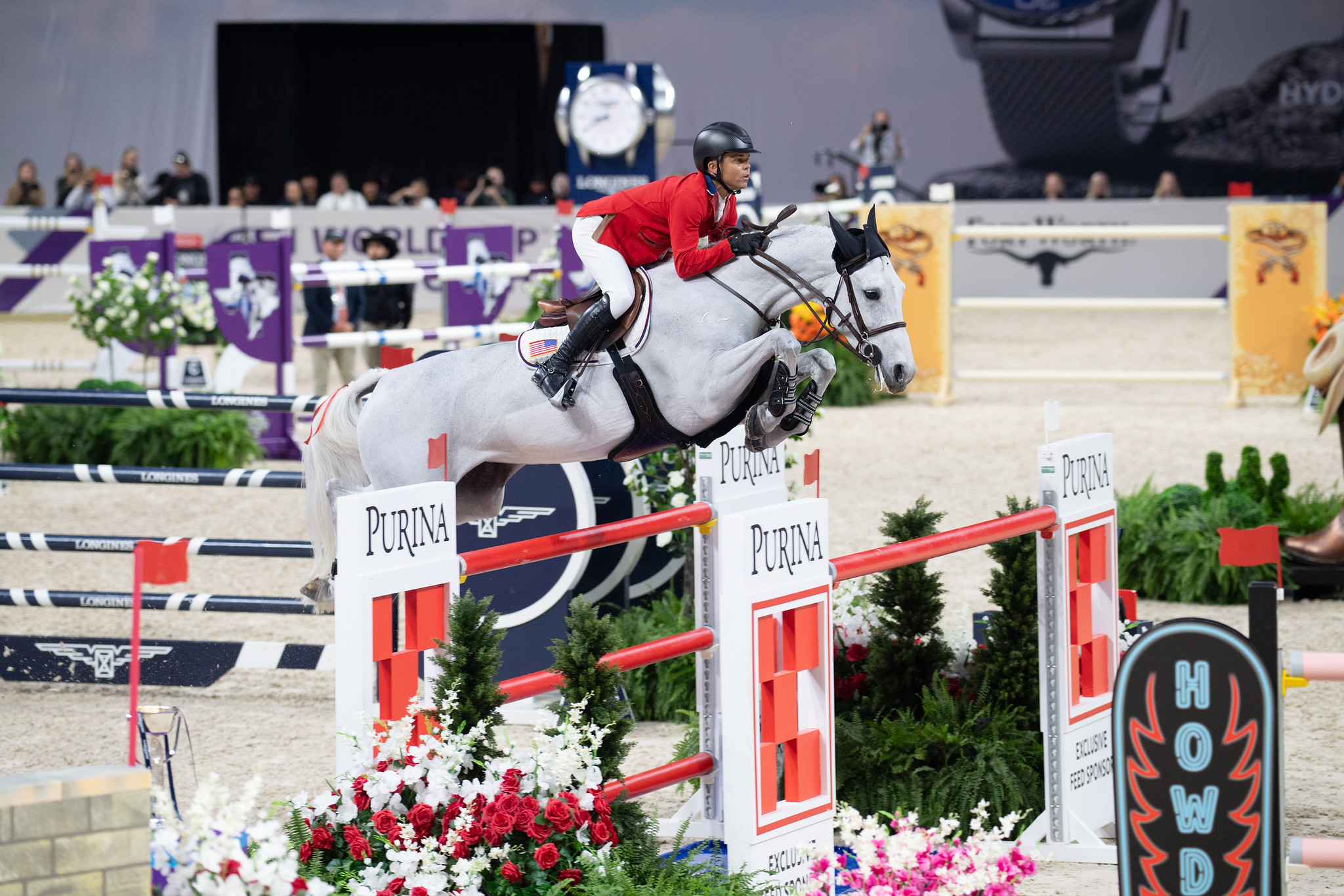 Always ready: Kent Farrington's Colestus daughter Greya. Photo: FEI/Shannon Brinkman