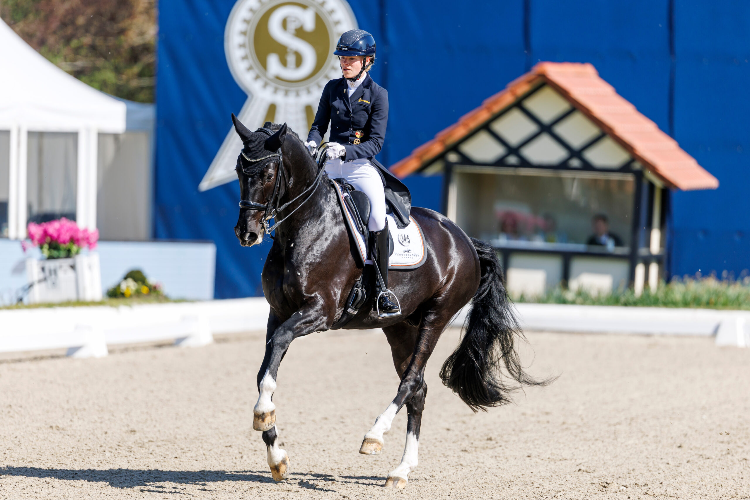 Szechuan likes flying changes! Photo: sportfotos-lafrentz.de