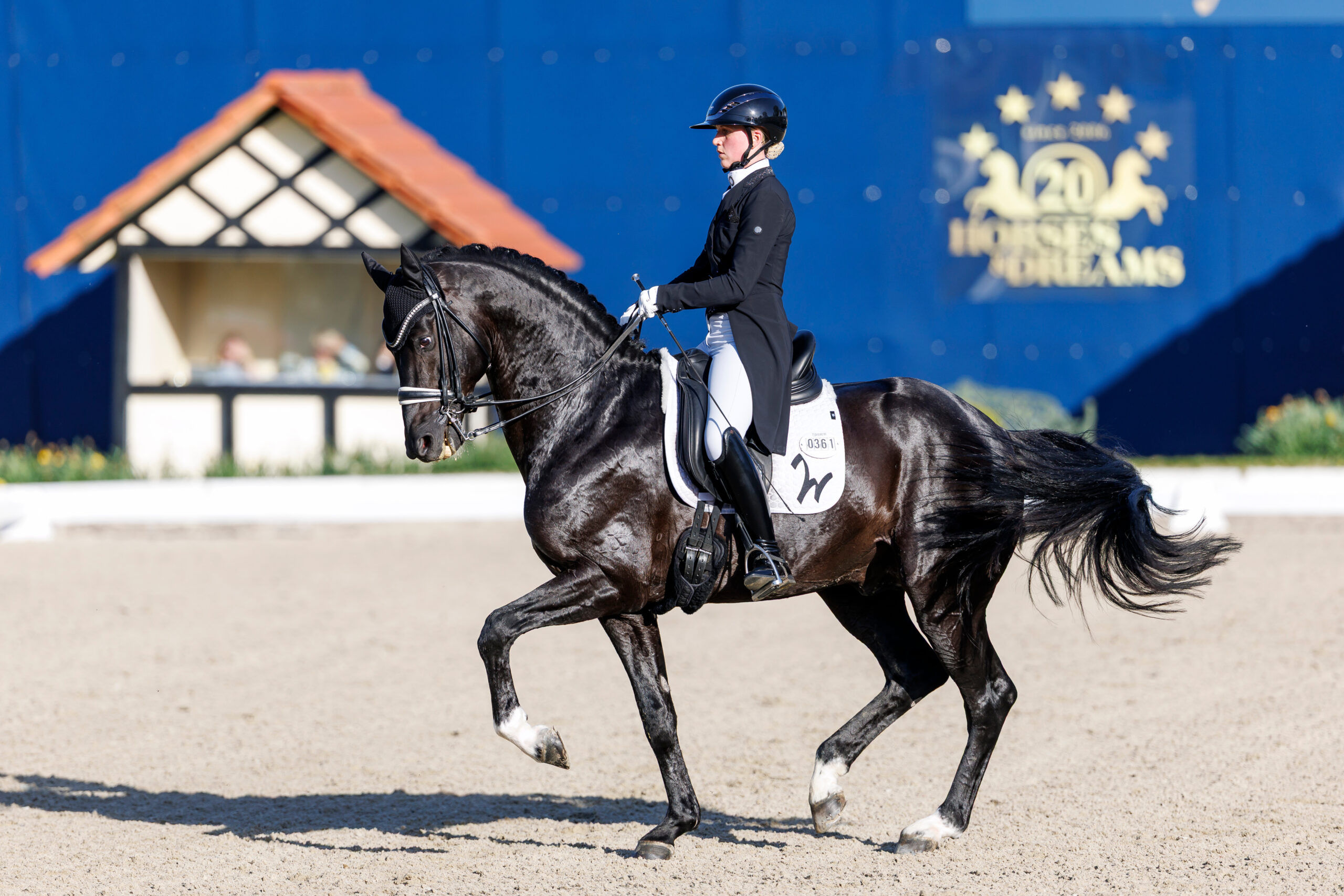 Lisa Wernitznig and Majestic Taonga. Photo: sportfotos-lafrentz.de