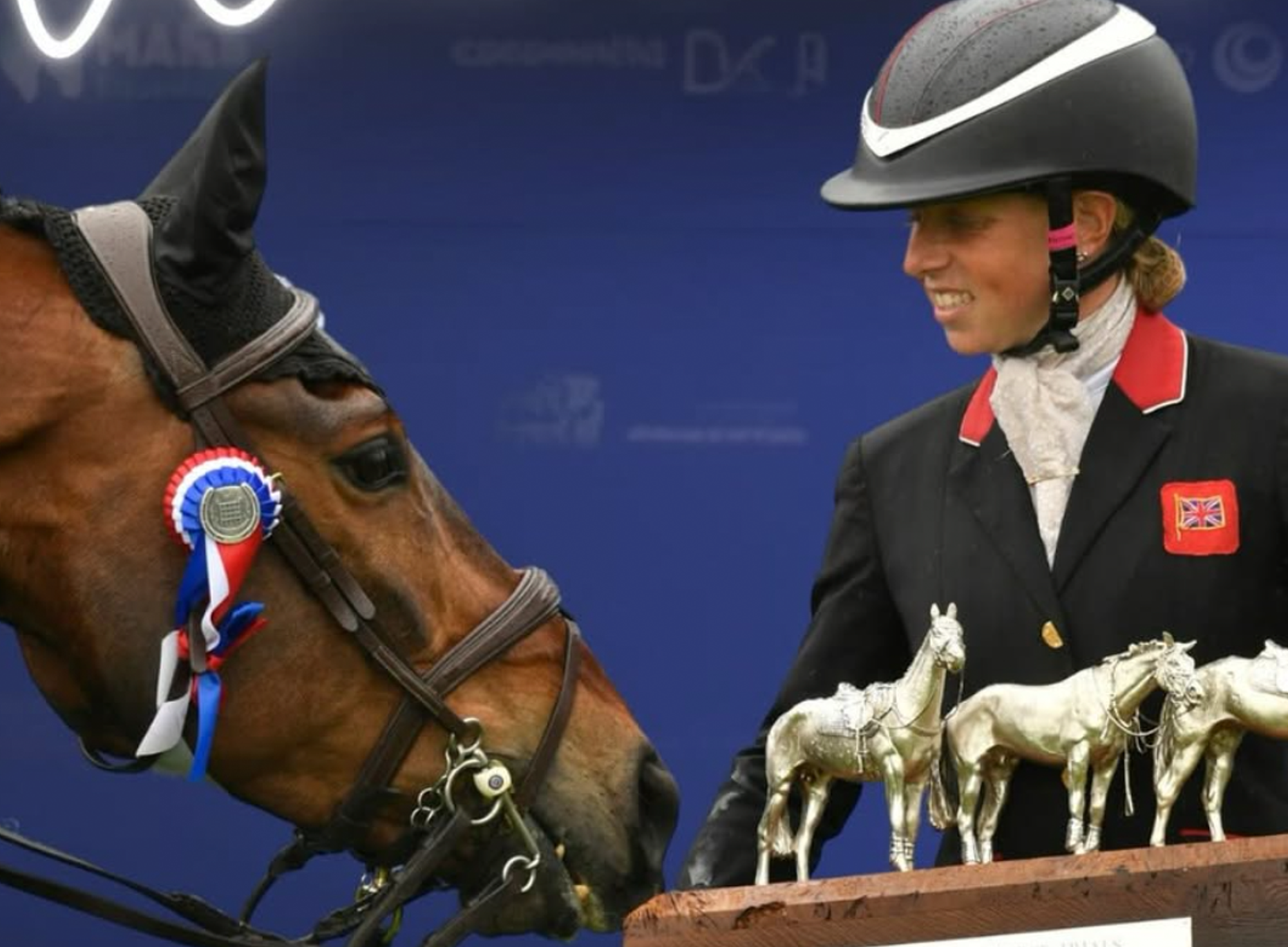 Rosalind Canter and Lordships Graffalo win in Badminton for the third time