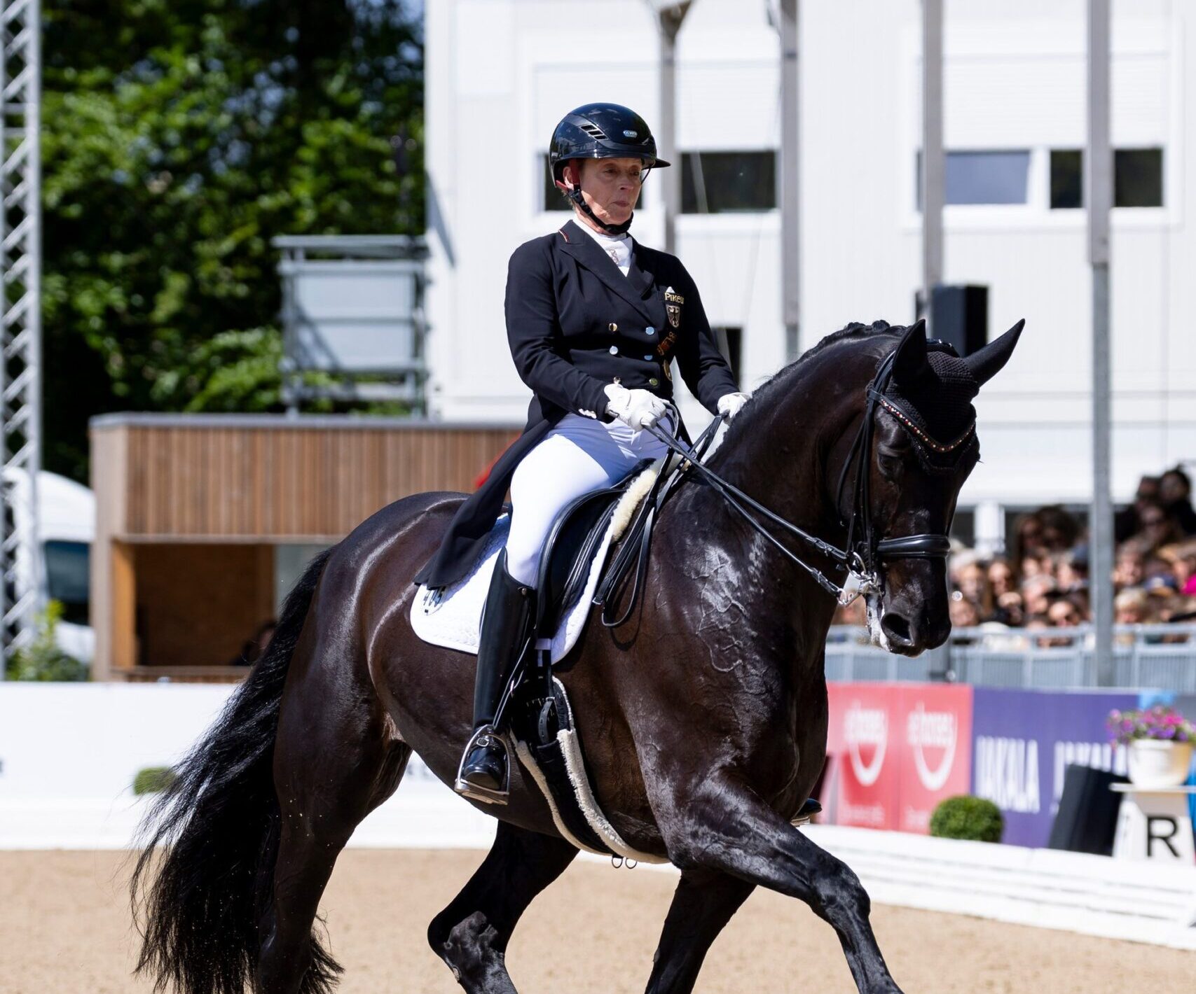 Isabell Werth and Wendy in Hamburg. Photo: Thomas Hellmann 