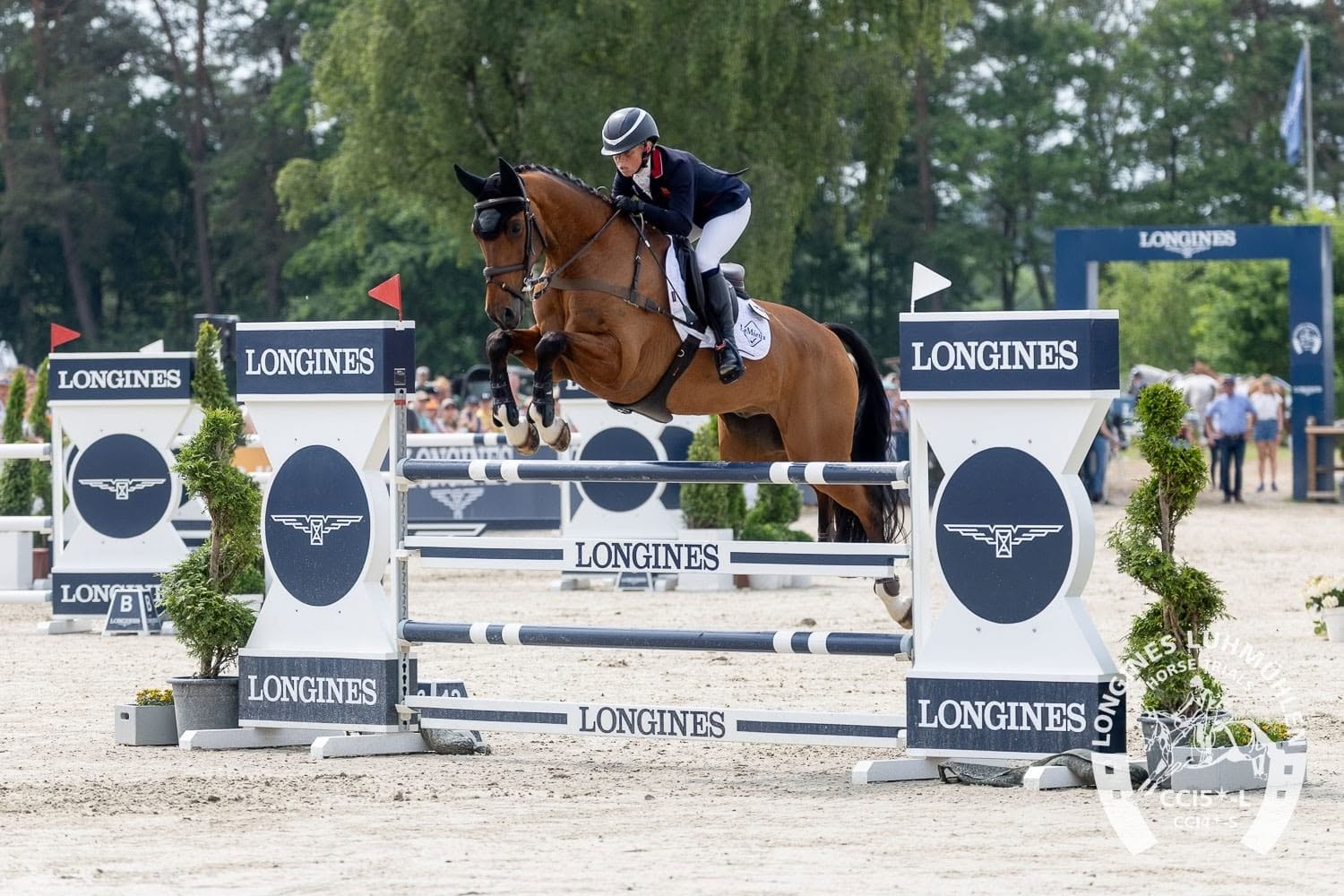 Ros Canter und Izilot DHI, CCI5* Sieger 2025 in Luhmühlen. Foto: LLHT