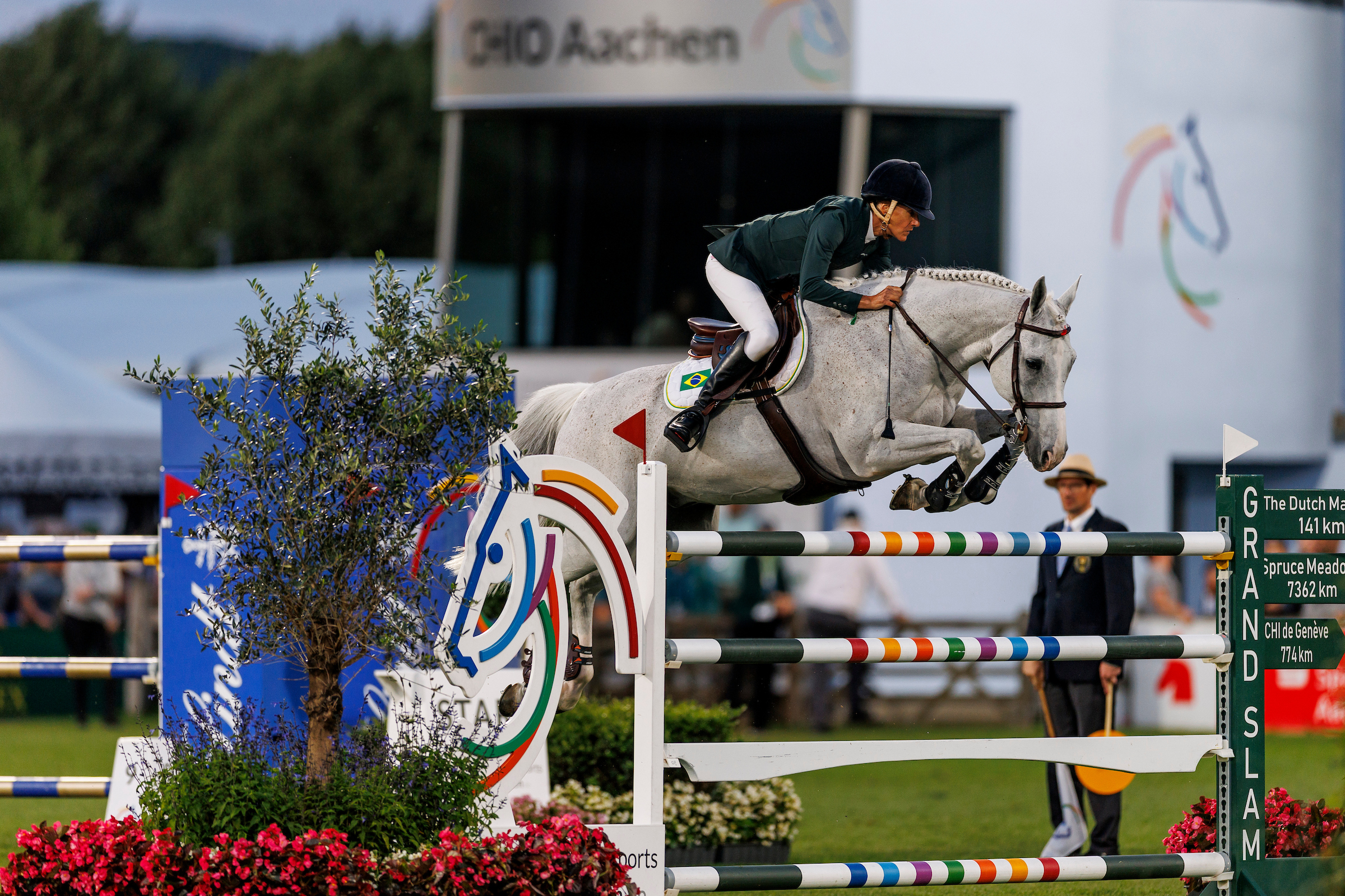 Brasiliens Springreiter mit Franke Sloothaaks Hilfe zur WM nach Aachen