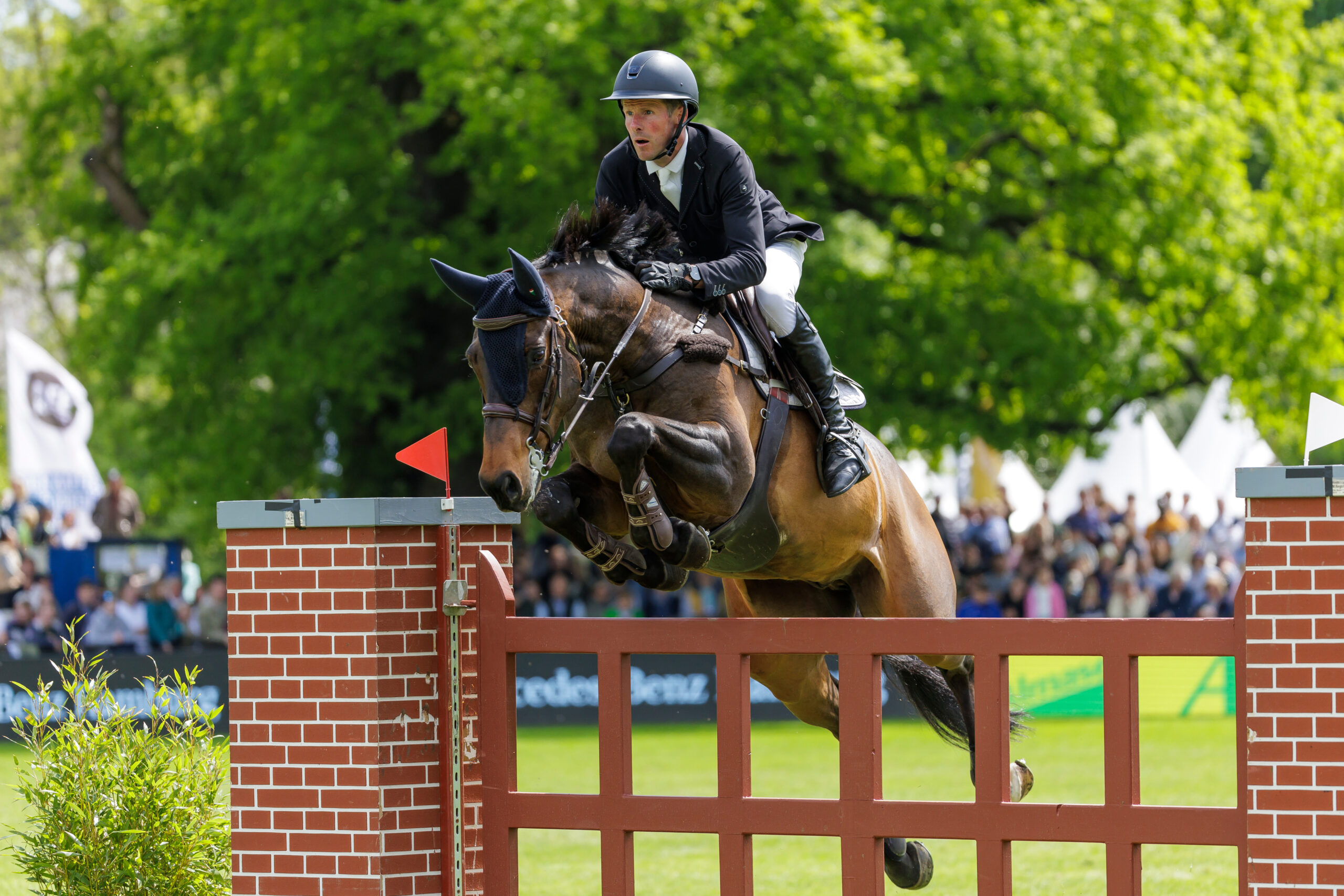 Stephan Dubsky Dritter im Derby von Hickstead