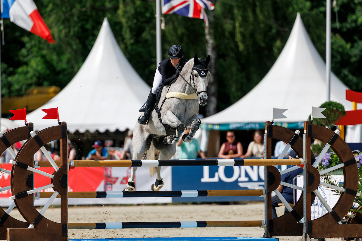 Quidditch and Malin Hansen-Hotopp won the silver medal at the 2026 German Eventing Championships in Luhmühlen. Photo: sportfotos-lafrentz.de