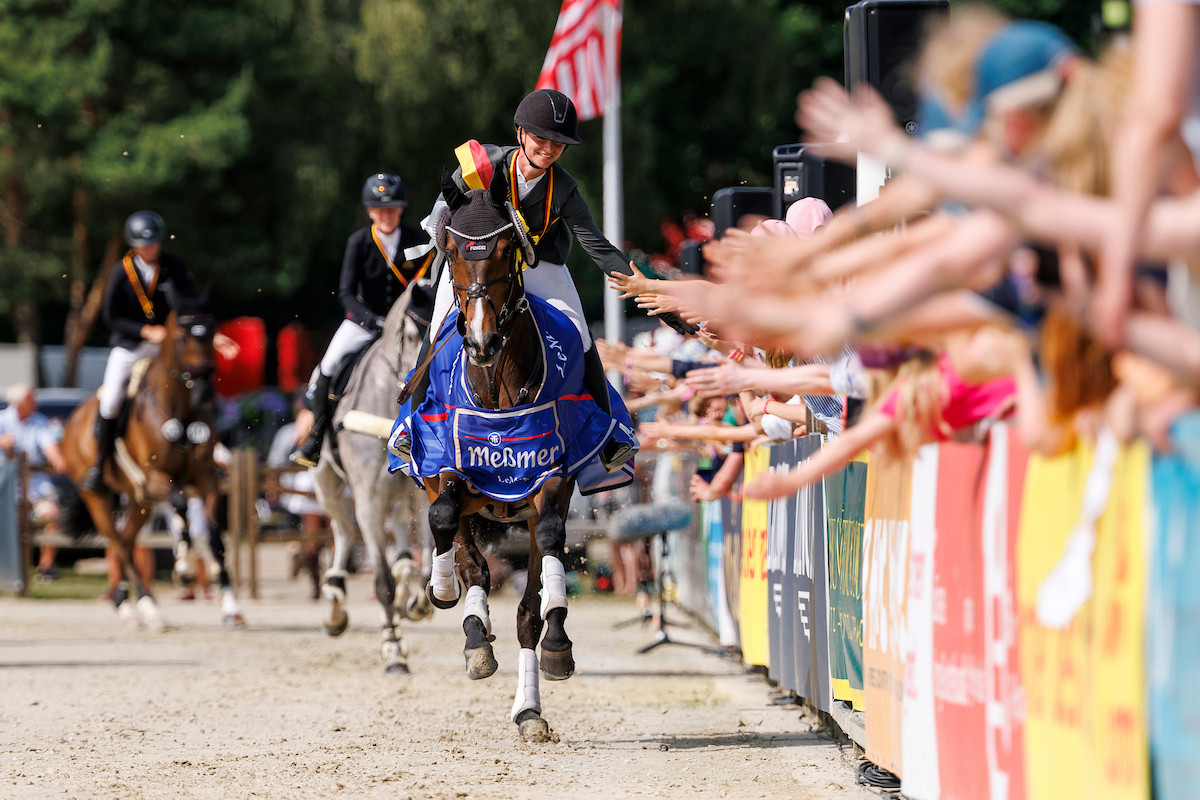 Julia Krajewski Wins Her Fifth German Championship in Luhmühlen