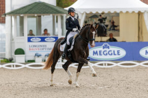 Bianca Nowag-Aulenbrock and Sky: ridden approx. 20 times, next stop Burg-Pokal