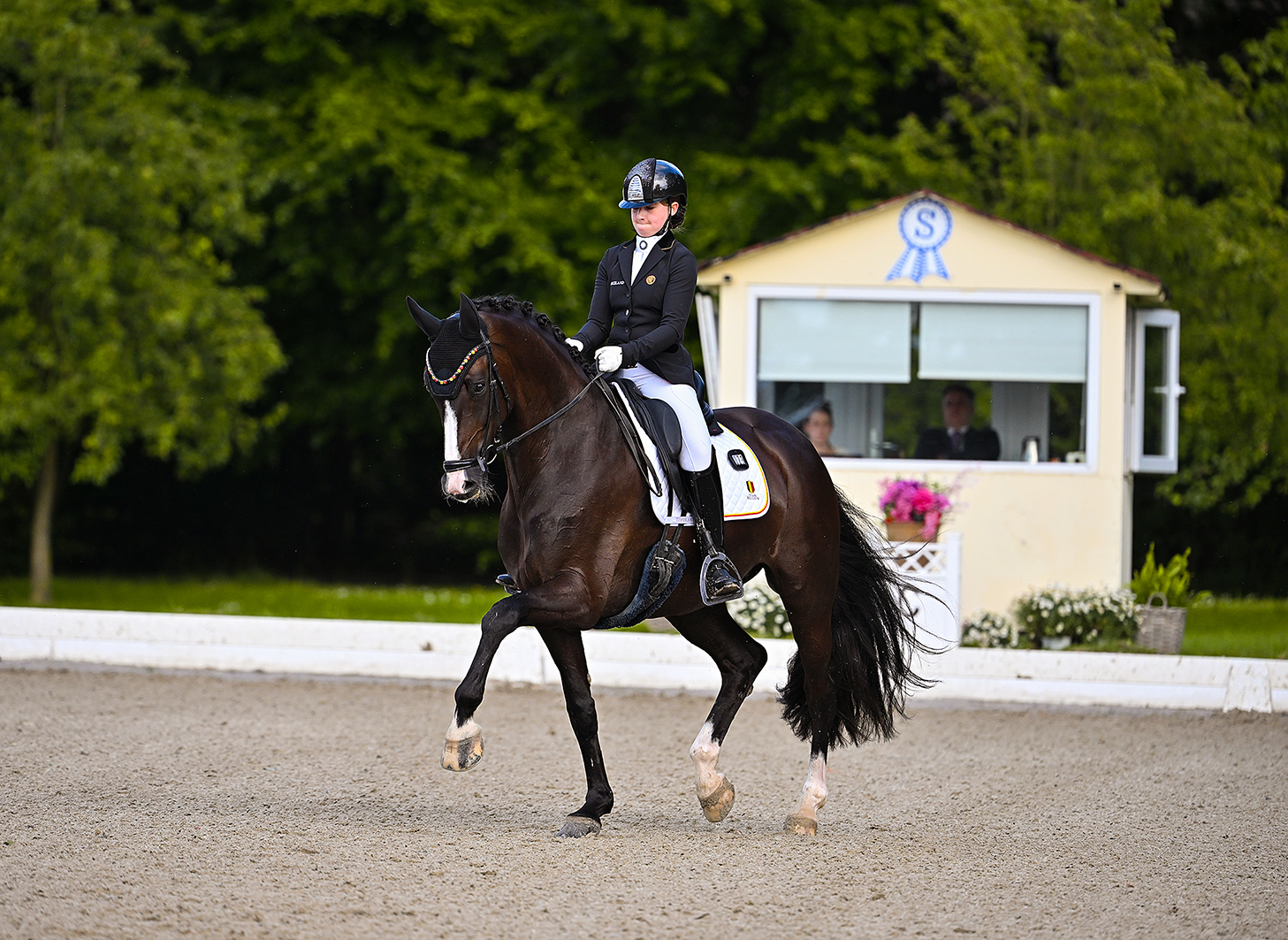 Ungeschlagen bei ihrem Future Champions Debüt, Emilija Rucinskaite (BEL) und Nice Guy STW. Foto: Rüchel