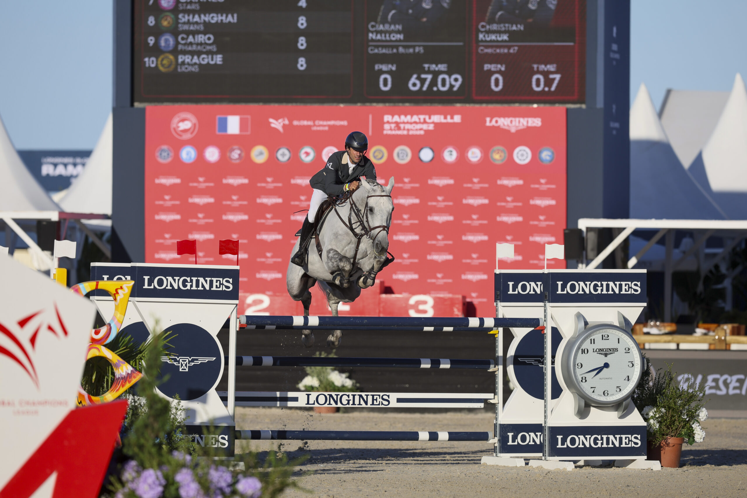 Riesenbeck International gewinnt GCL Etappe von St. Tropez – trotz acht Fehlern vom Olympiasieger