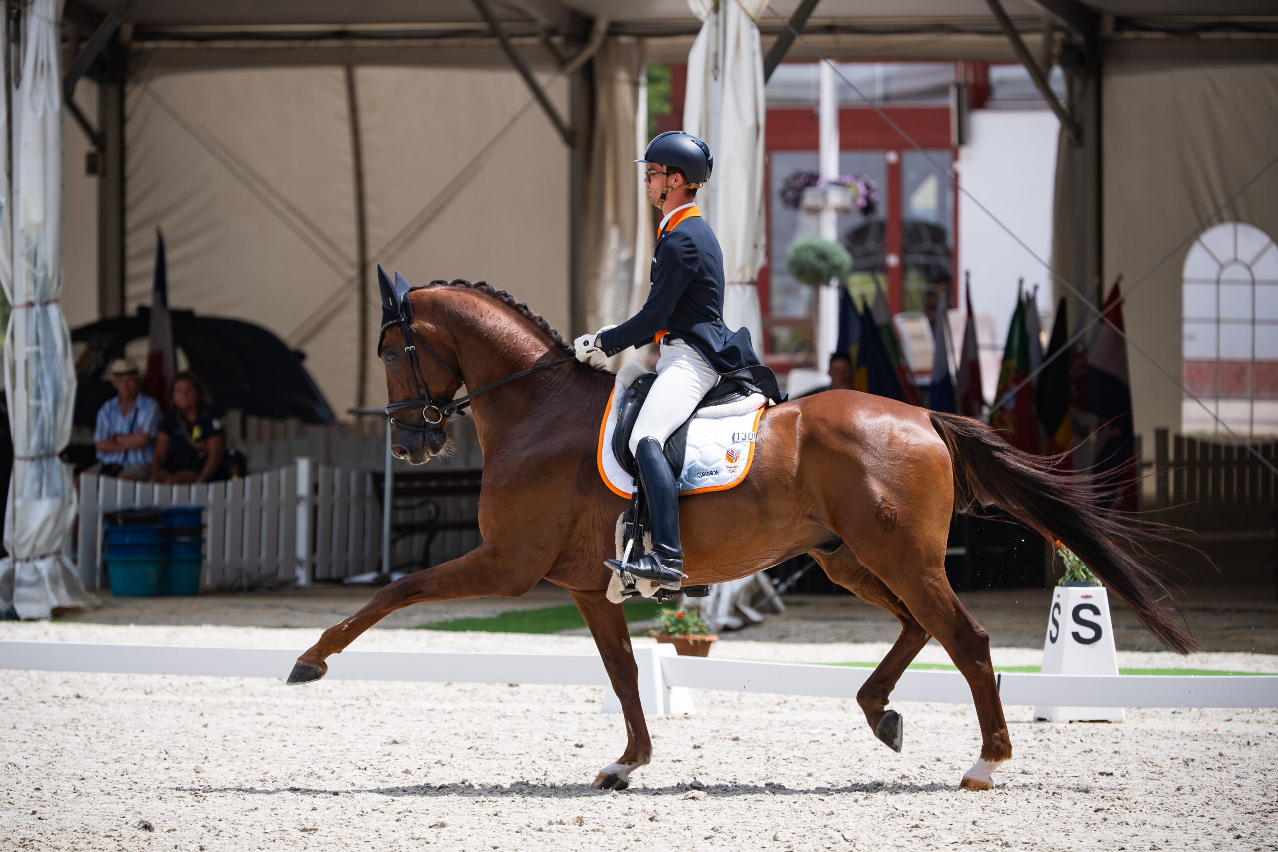 So wird man Europameister. Marten Luiten und Johnny. Foto: FEI/Lukasz Kowalski
