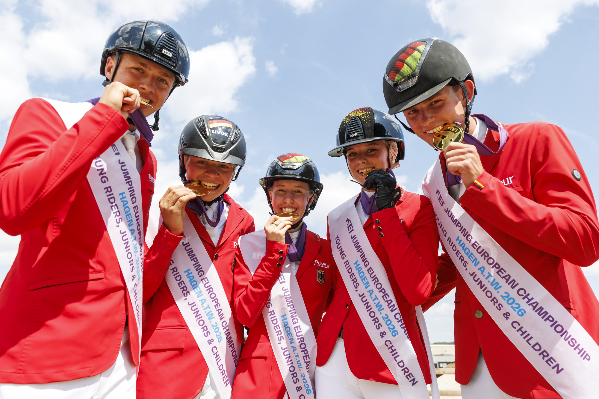 Brianne Beerbaum Seals the Deal – European Championship Team Gold for Germany’s Junior Show Jumping Team
