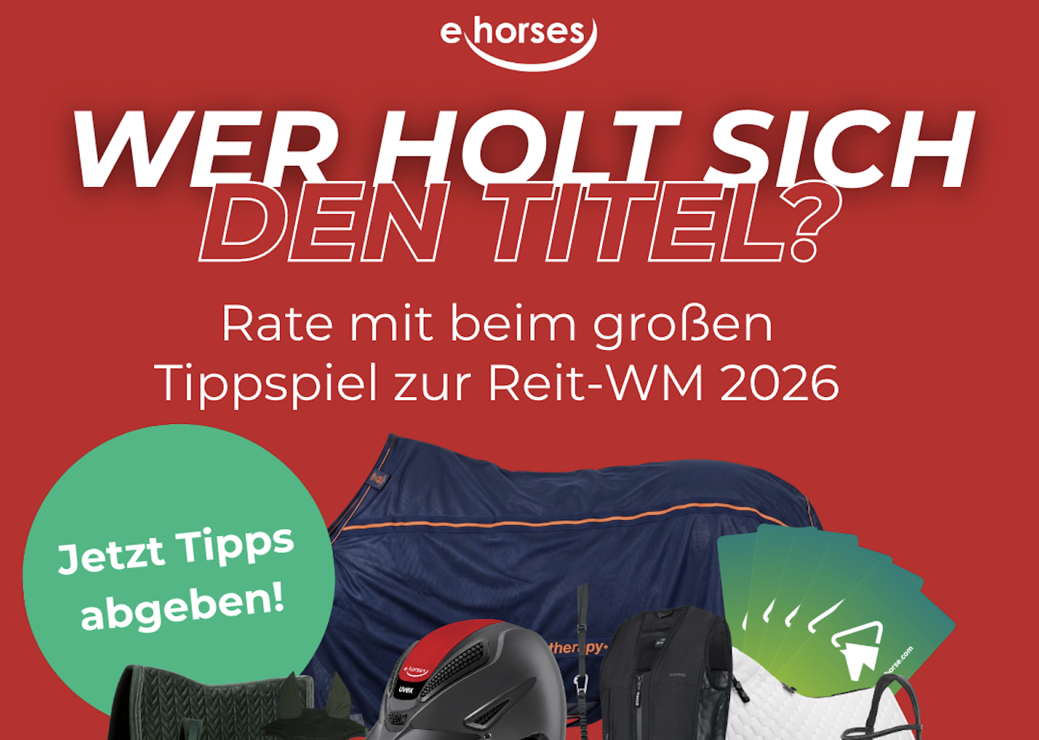 Tip Tip Hooray—the ehorses prediction game for the World Championships in Aachen