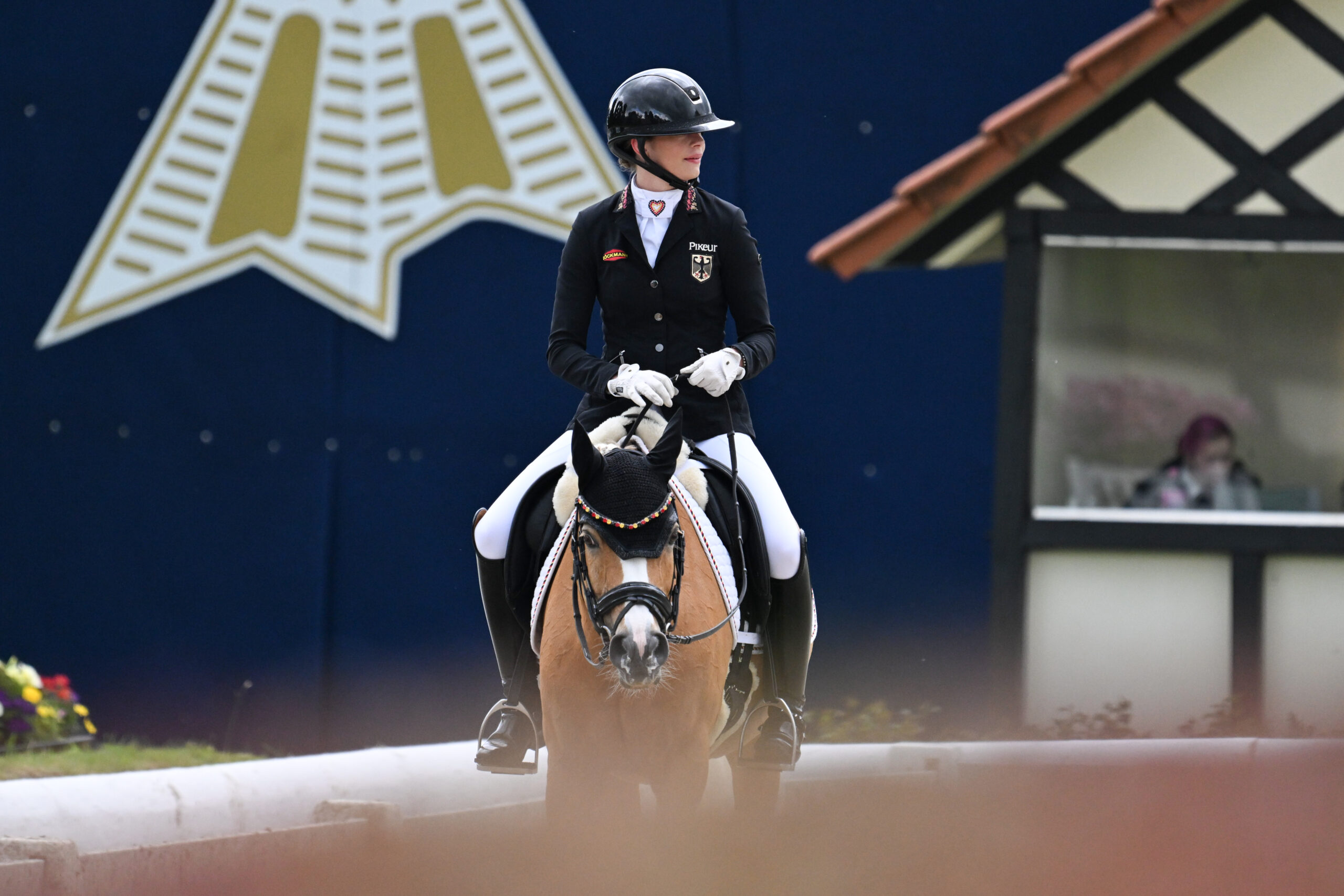 Victoria Winkmann und Peach bei den Future Champions 2026.
Foto: Mirka Nilkens