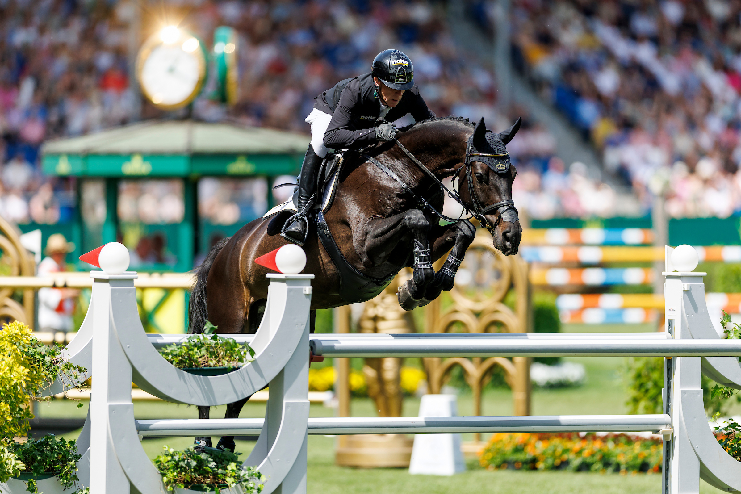 Coolio und Marcus Ehning beim TSCHIO Aachen 2026.
Foto: sportfotos-lafrentz.de