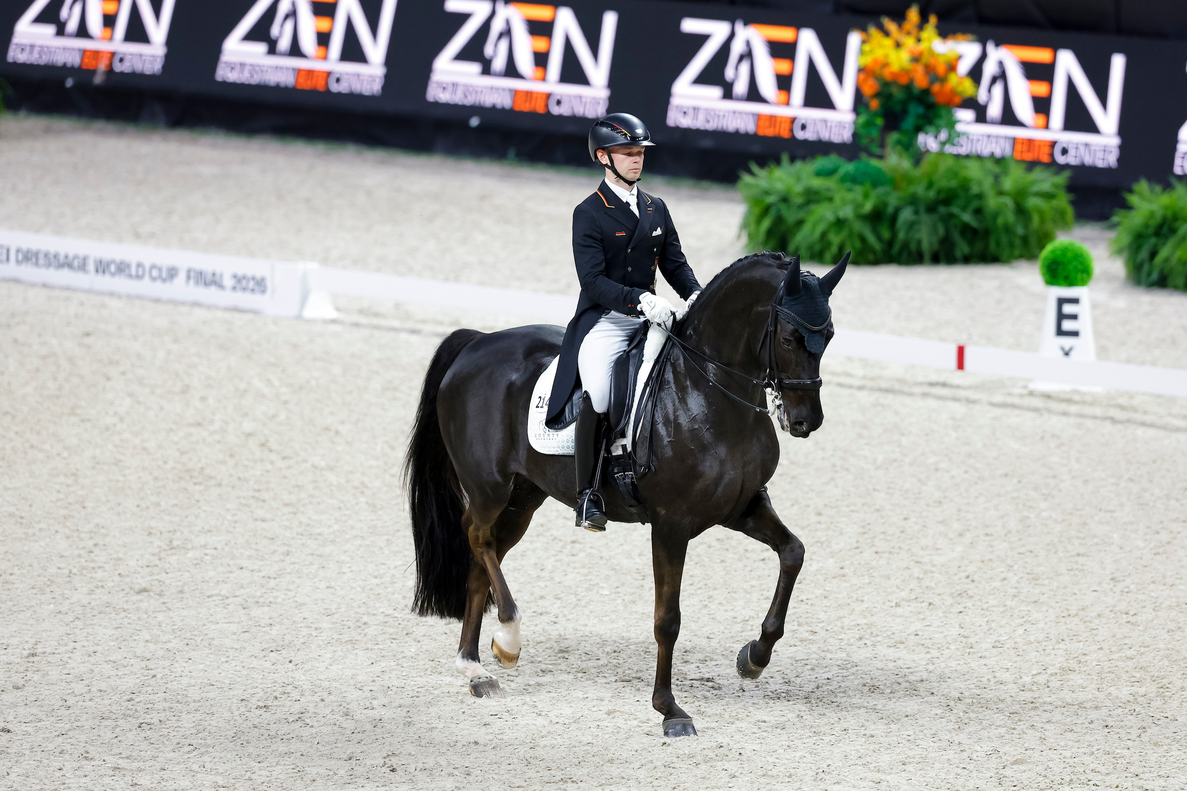 Raphael Netz und Dieudonné, ein Pferd mit allen Möglichkeiten. Foto: sportfotos-lafrentz.de