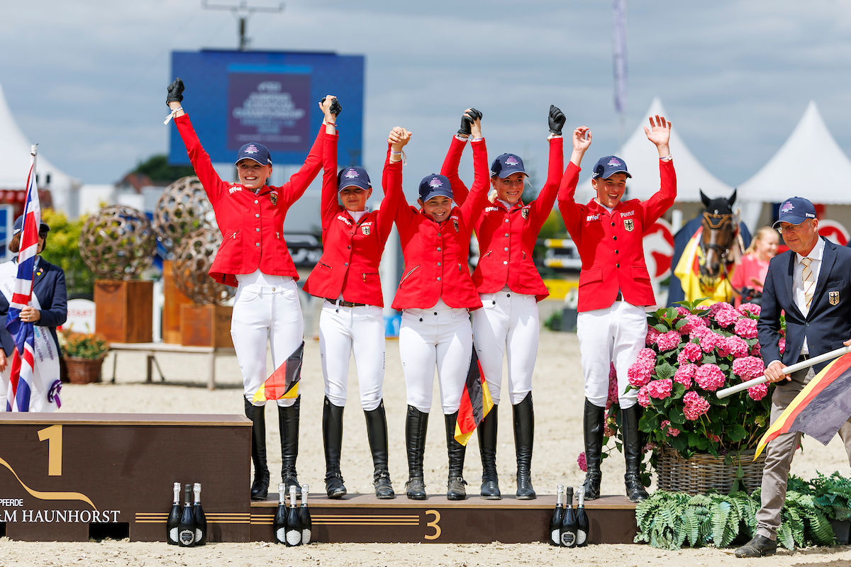 Deutschlands Spring-Children gewinnen EM-Bronze in Mannschaftswertung