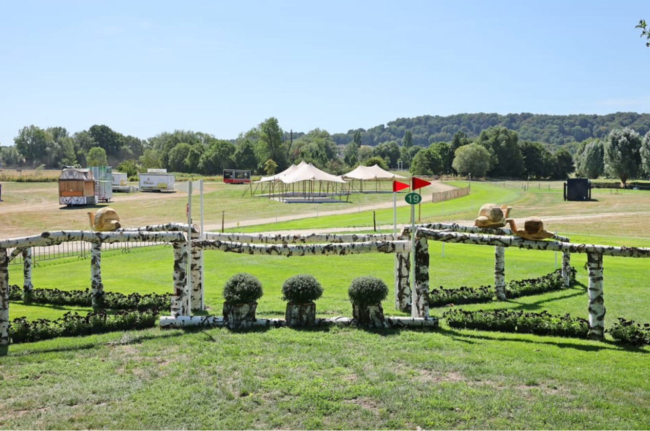 Sprung 19 Silver Burch Oxer