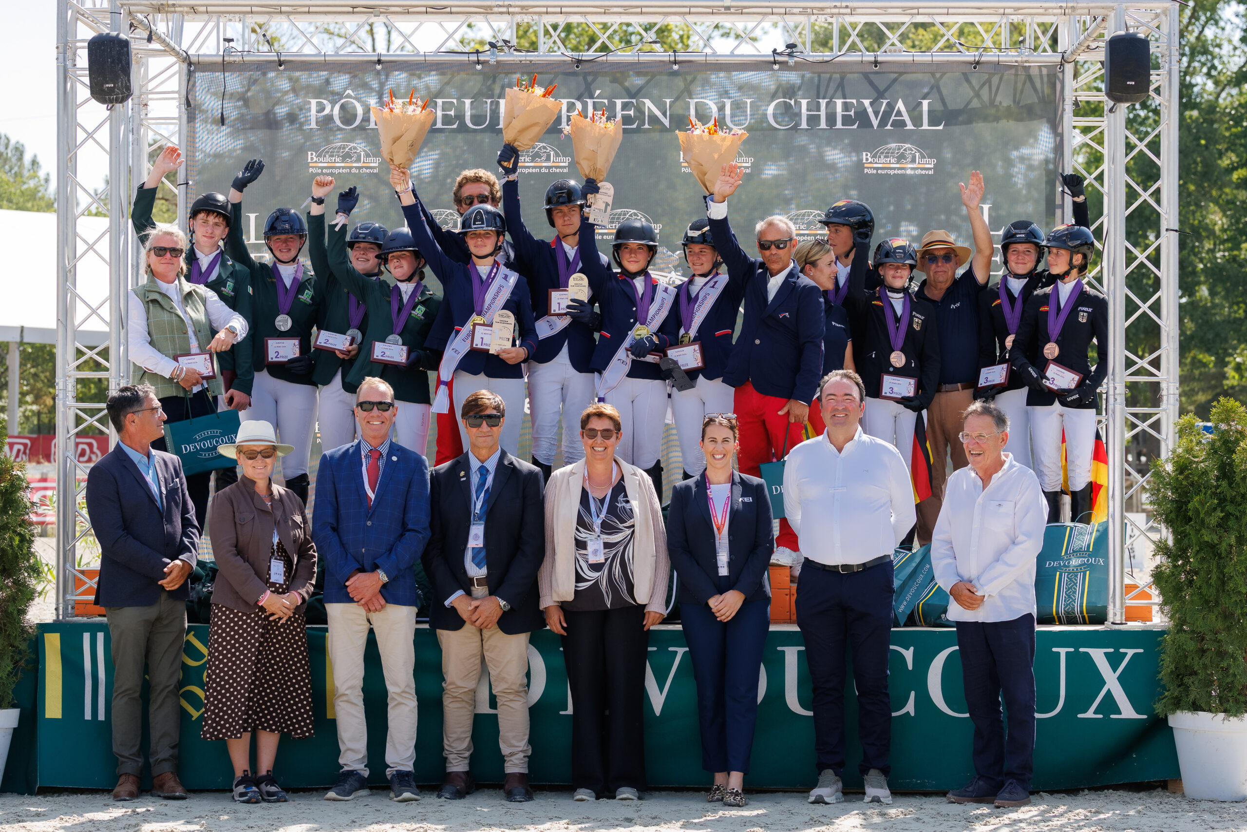 Frankreichs Buschtalente holen Doppelgold bei Pony-EM in Le Mans, Bronze für Deutschland