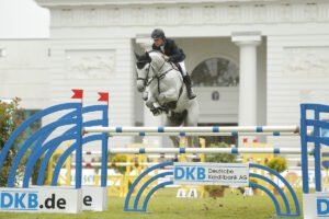 Derbysiegerin-Enkel Clarimero ist Bundeschampion der siebenjährigen Springpferde