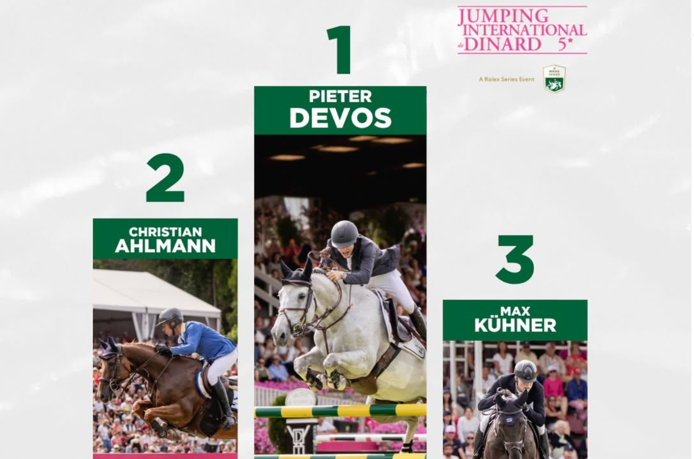 CSI5* Dinard als WM Generalprobe und Christian Ahlmann auf Rang zwei