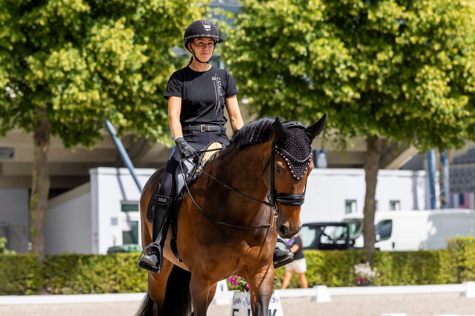 Die Weltranglistenersten sind sie schon – Dänemarks First Ladies Cathrine Laudrup-Dufour und Freestyle. Bald auch die First Ladies der Welt? Foto: sportfotos-lafrentz.de