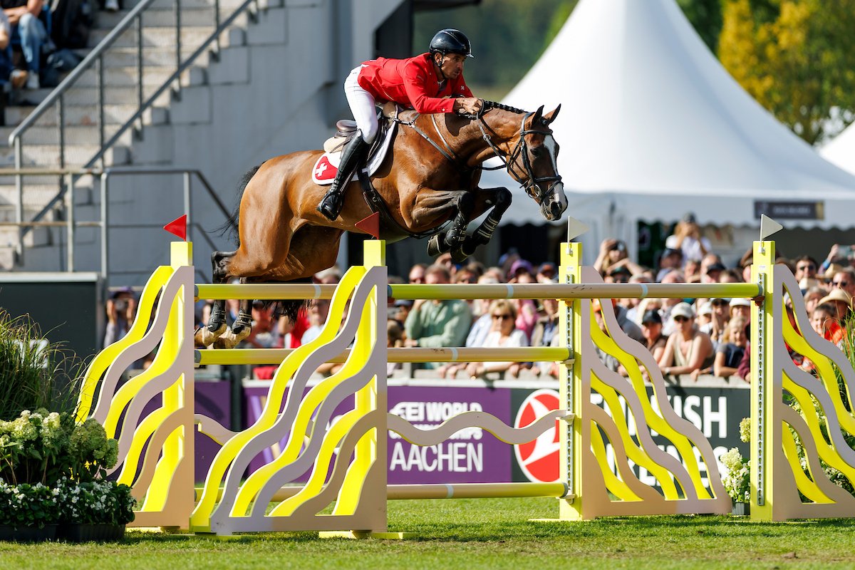 Fünfmal null: Steve Guerdat und die geniale Dynamix de Belheme. Foto: sportfotos-lafrentz.de