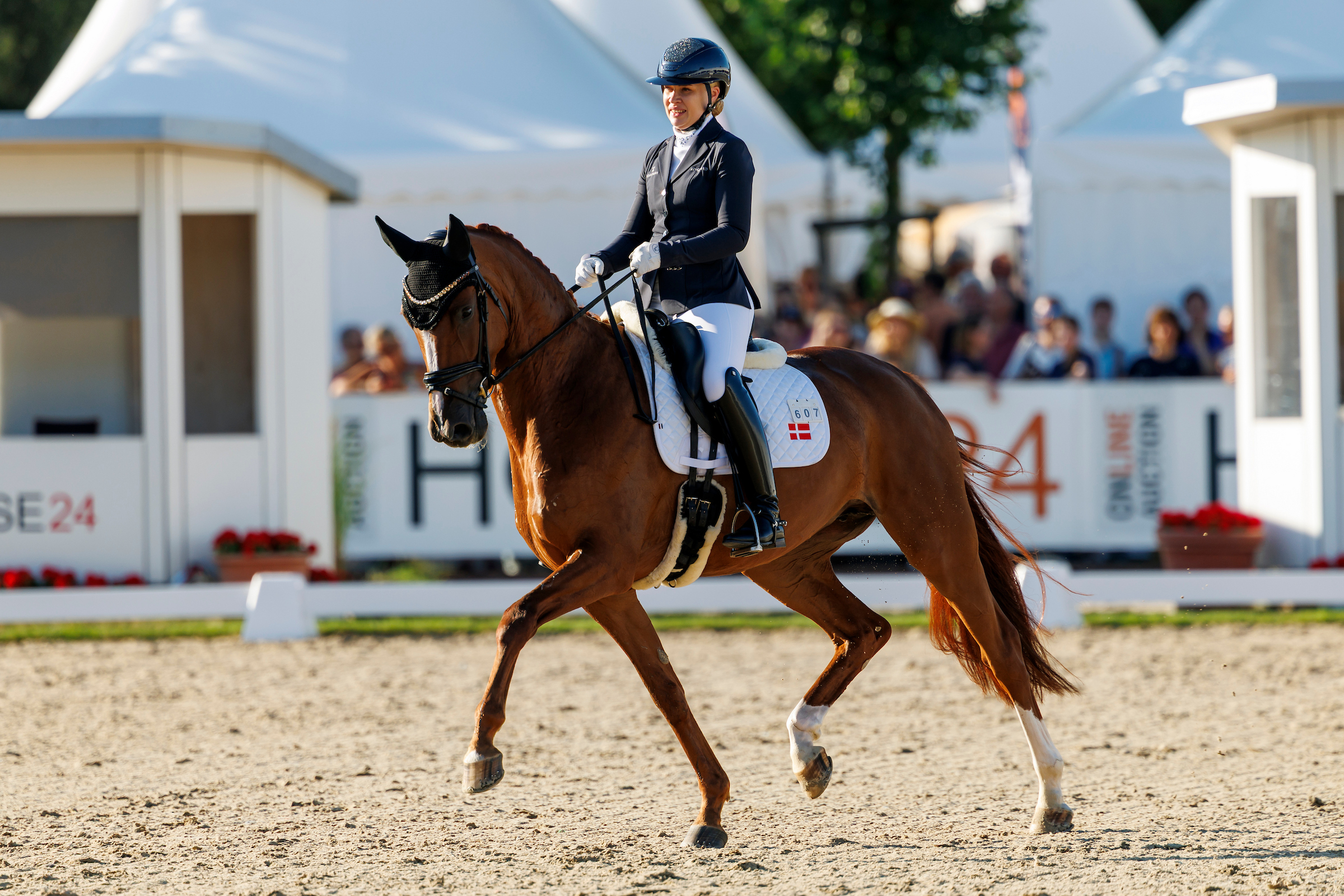 Merita Hagren und Dizzy, ihr "YES-Girl", wie sie sie nennt. Foto: sportfotos-lafrentz.de