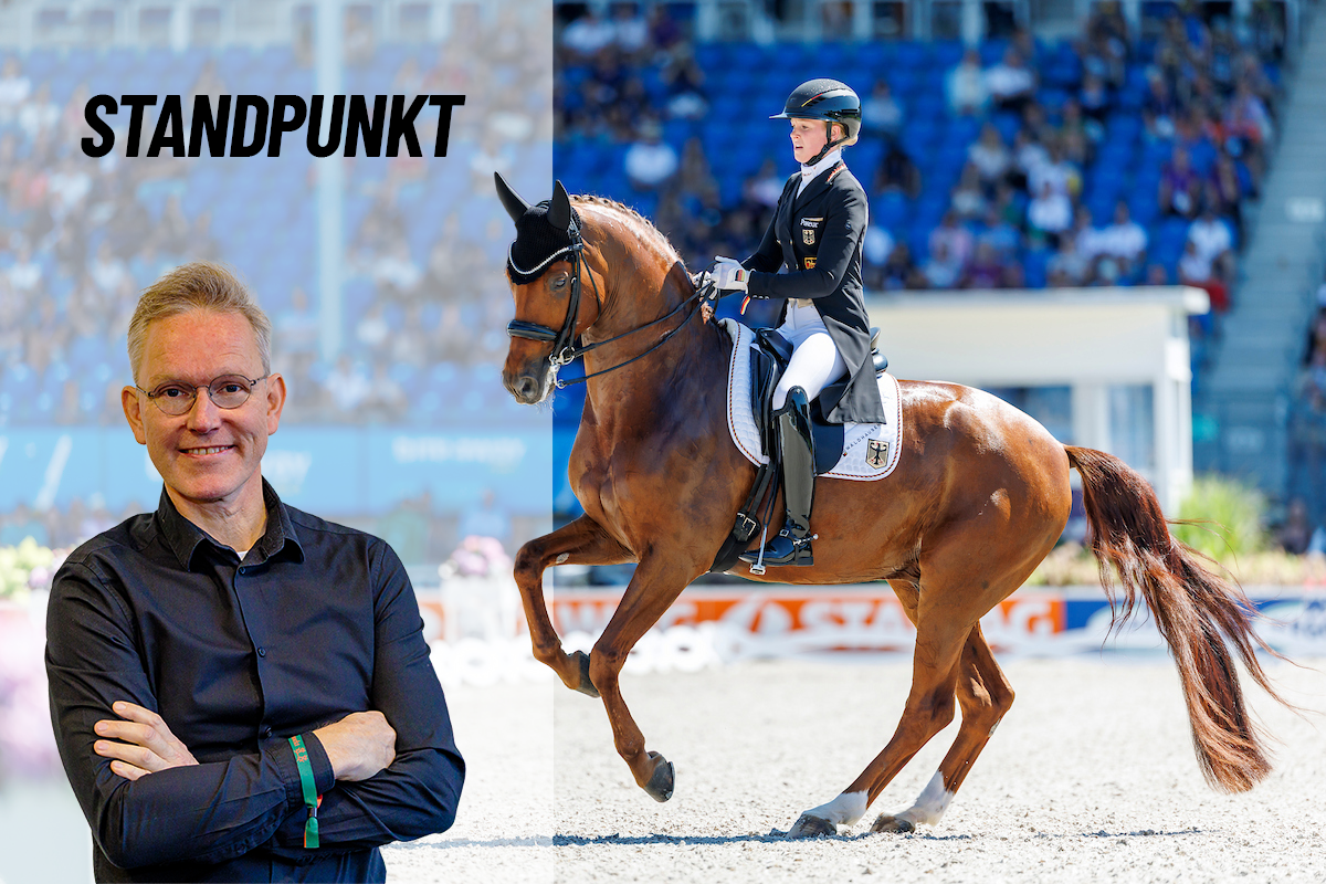 Katharina Hemmer und Denoix PCH OLD bei der Weltmeisterschaft Dressur in Aachen. Fotos: sportfotos-lafrentz.de