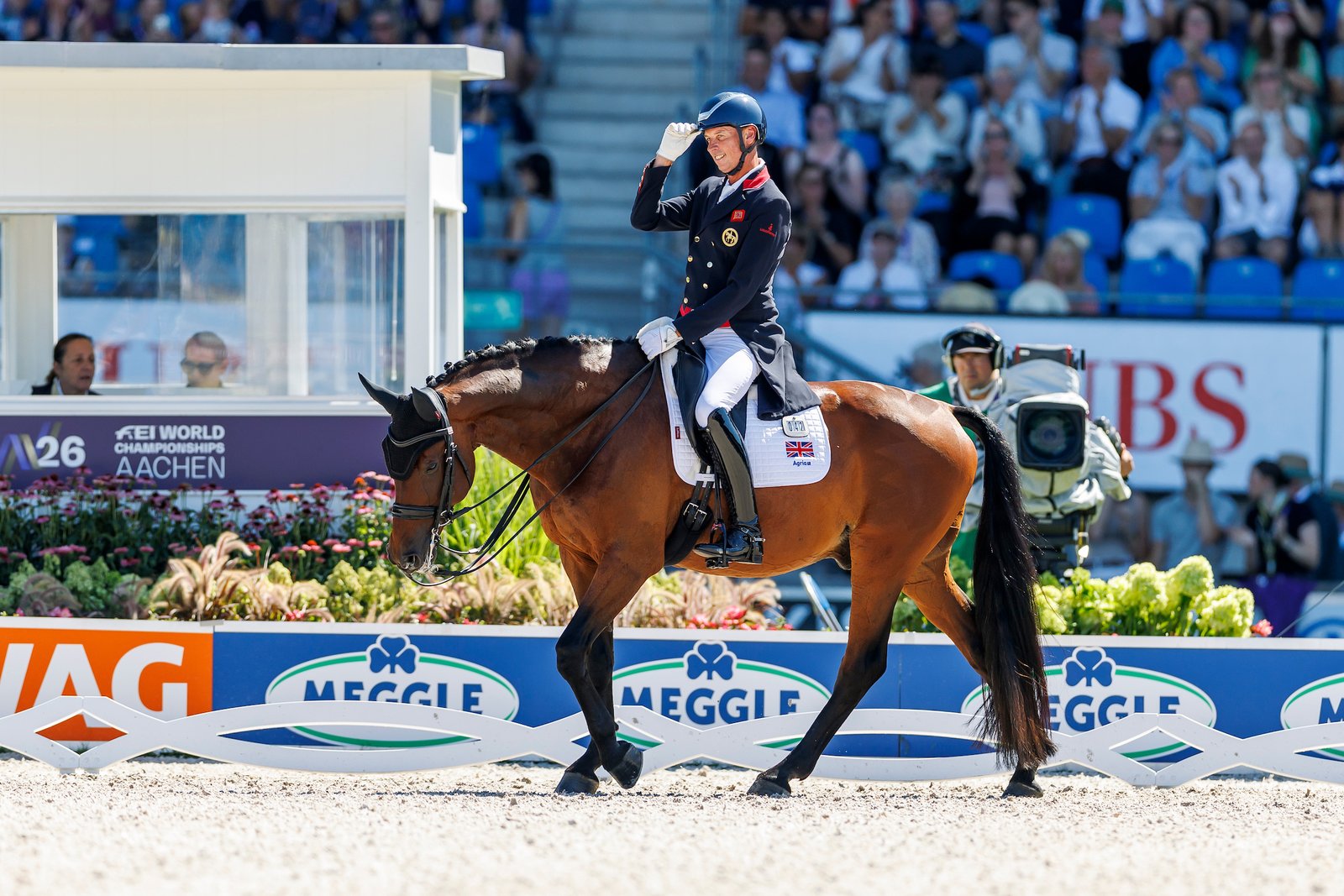 Hats off, Sir Hester! Carl Hester und Fame haben die Briten der Medaille ein entscheidendes Stück näher gebracht. Foto: www.sportfotos-lafrentz.de