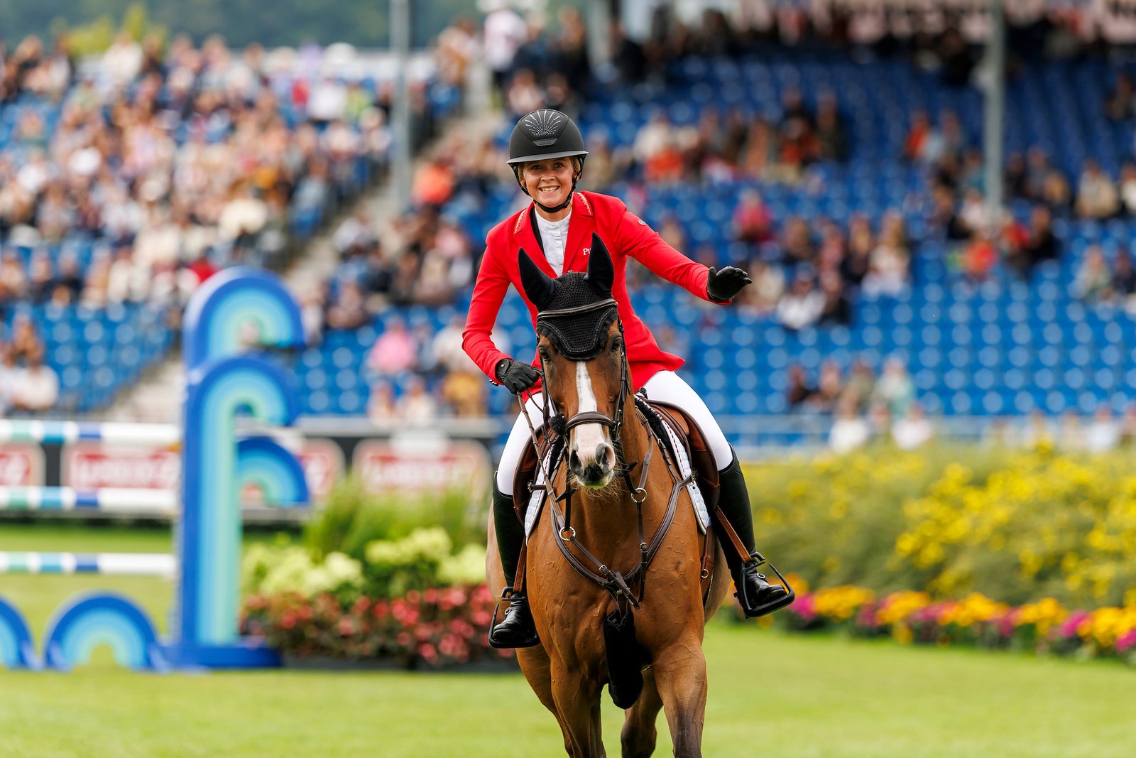 Sophie Hinners und Singclair – mögen ihnen weitere Runden dieser Art gelingen!
Foto: sportfotos-lafrentz.de
