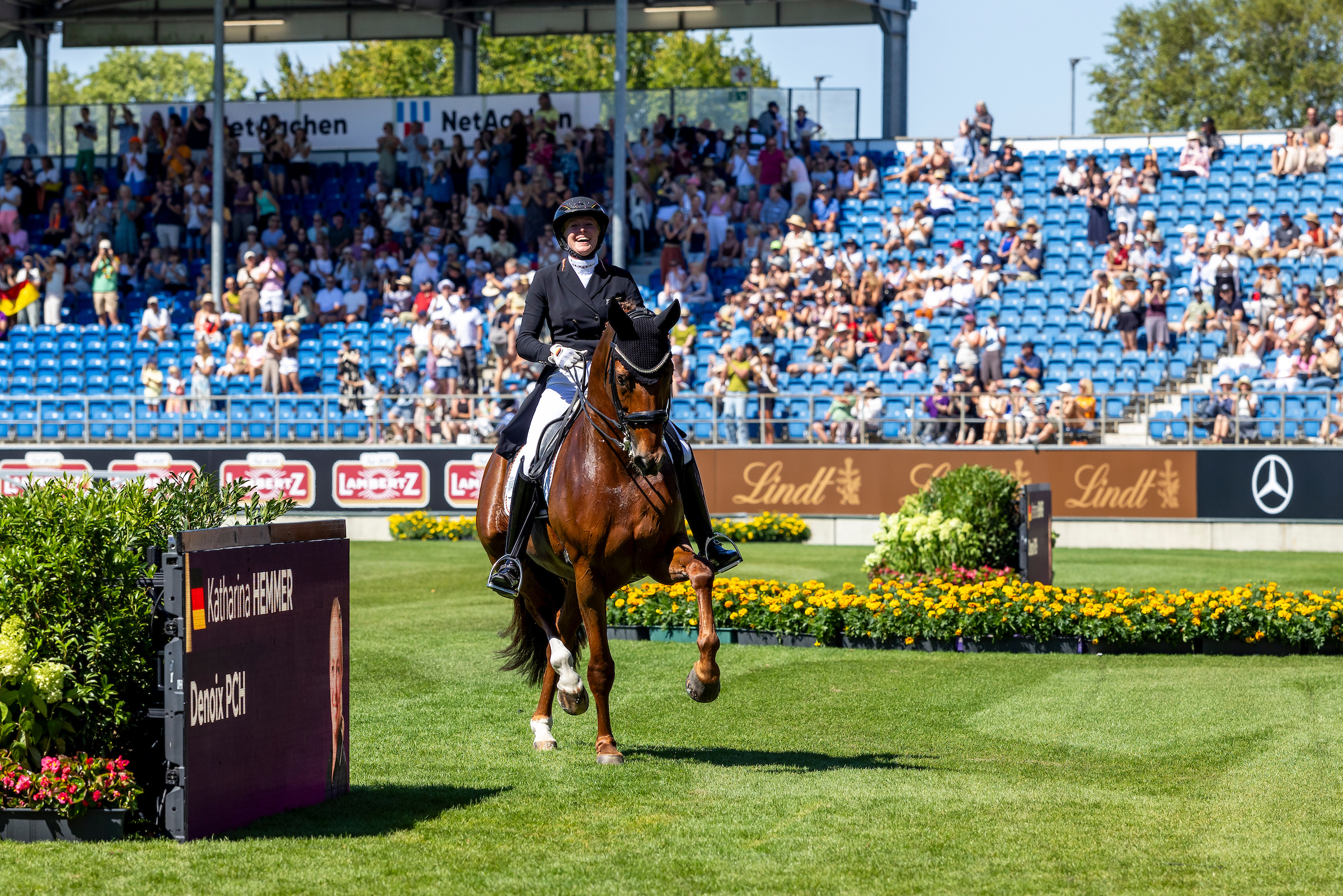WM Aachen: Katharina Hemmer und Denoix liefern den – bislang – besten Ritt ihres Lebens
