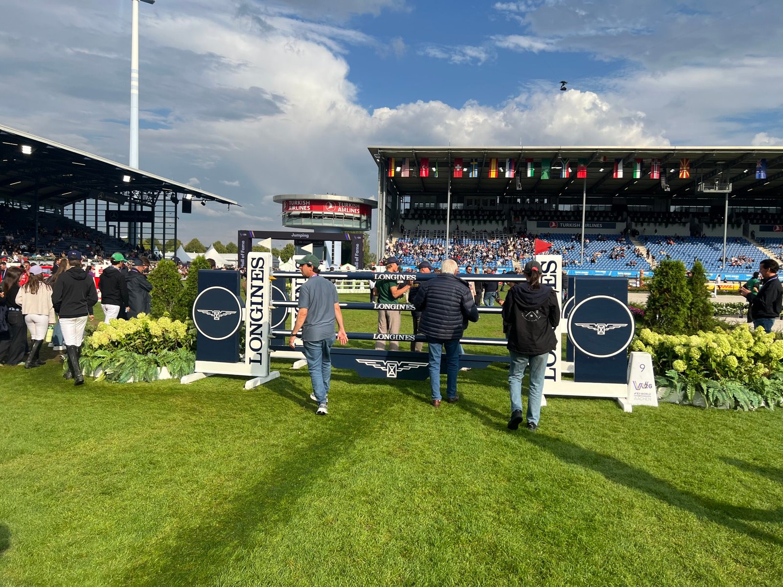 Sprung 9, der Longines Oxer