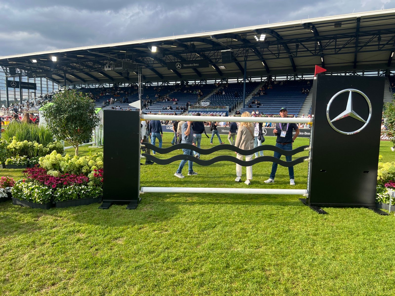Sprung 11, der Mercedes Steil