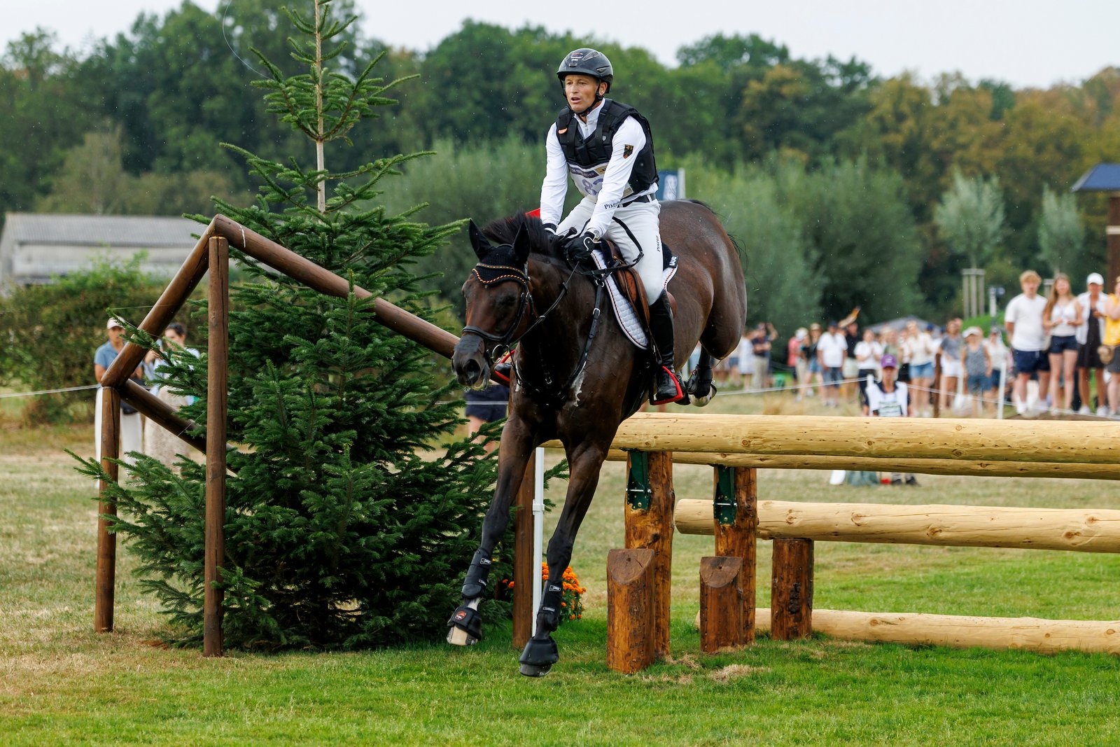 Weil sie so genial sind: Nochmal Michael Jung und Chipmunk. Foto: sportfotos-lafrentz.de