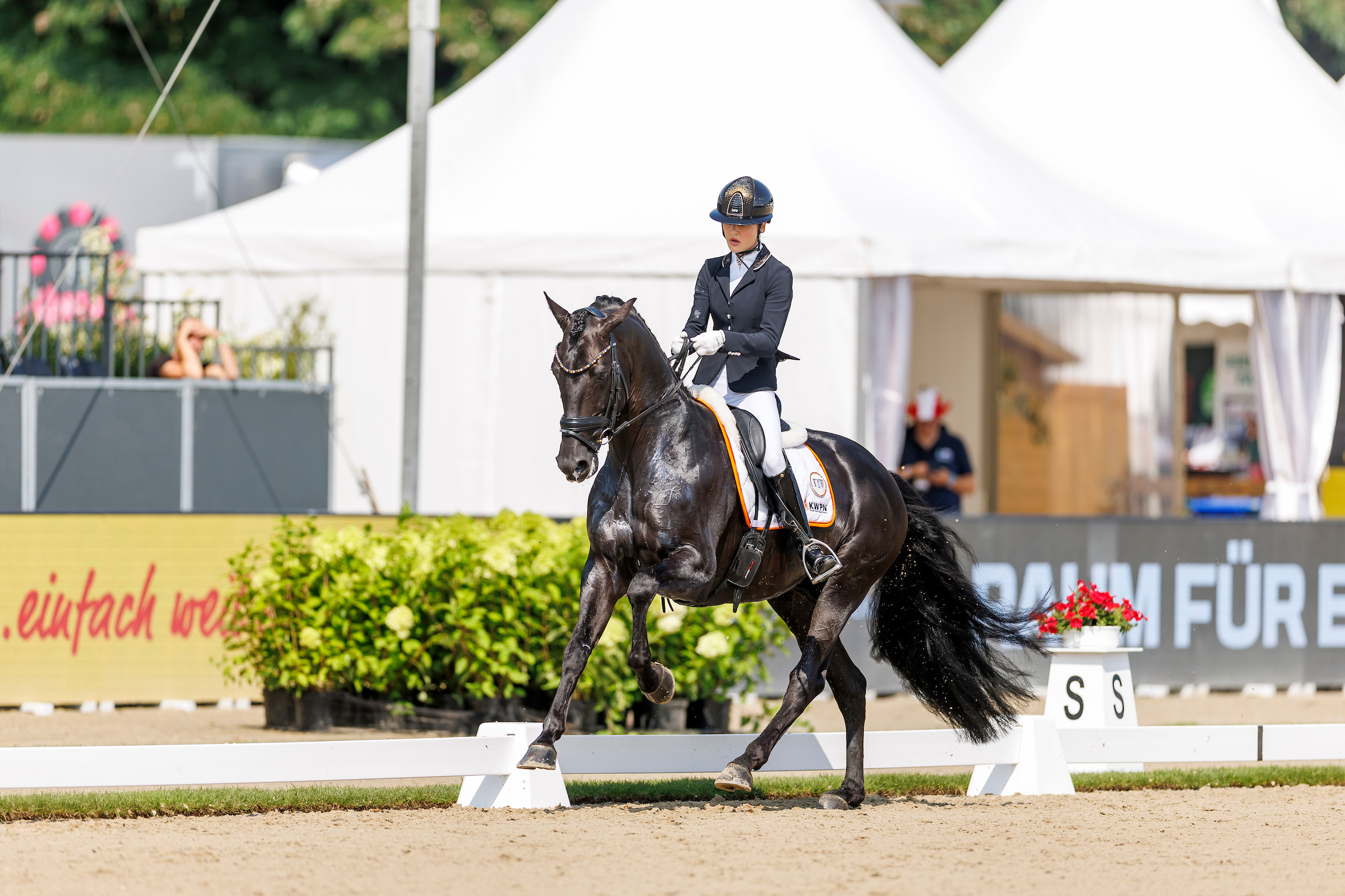 Pythagoras WK unter Franka Loos in der ersten Qualifikation. Foto: sportfotos-lafrentz.de