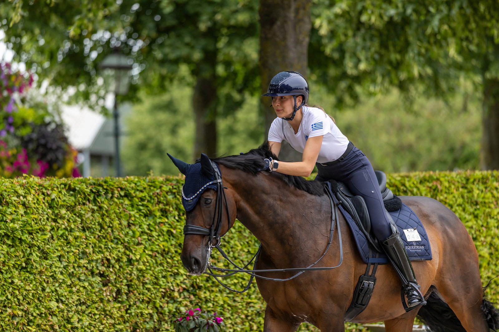 Theodora Livanos und Robinvale für Griechenland. Foto: sportfotos-lafrentz.de