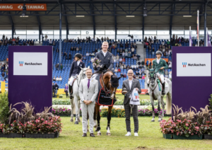 Mega Max sichert sich Young Rider Grand Prix in Aachen