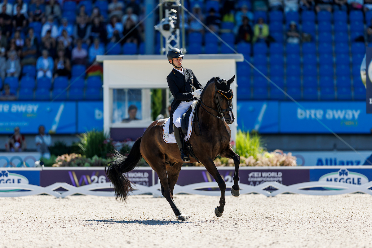 WM Aachen: Raphael Netz mit einer „2+“ im Grand Prix und einem Strategiewechsel bei den Einerwechseln