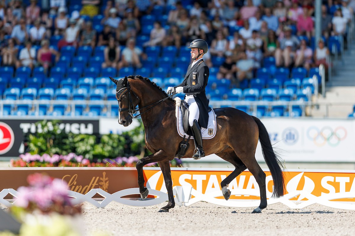 World Championships in Aachen: Becky Moody Leads After the First Half of the Grand Prix Special; Raphael Netz in Third Place