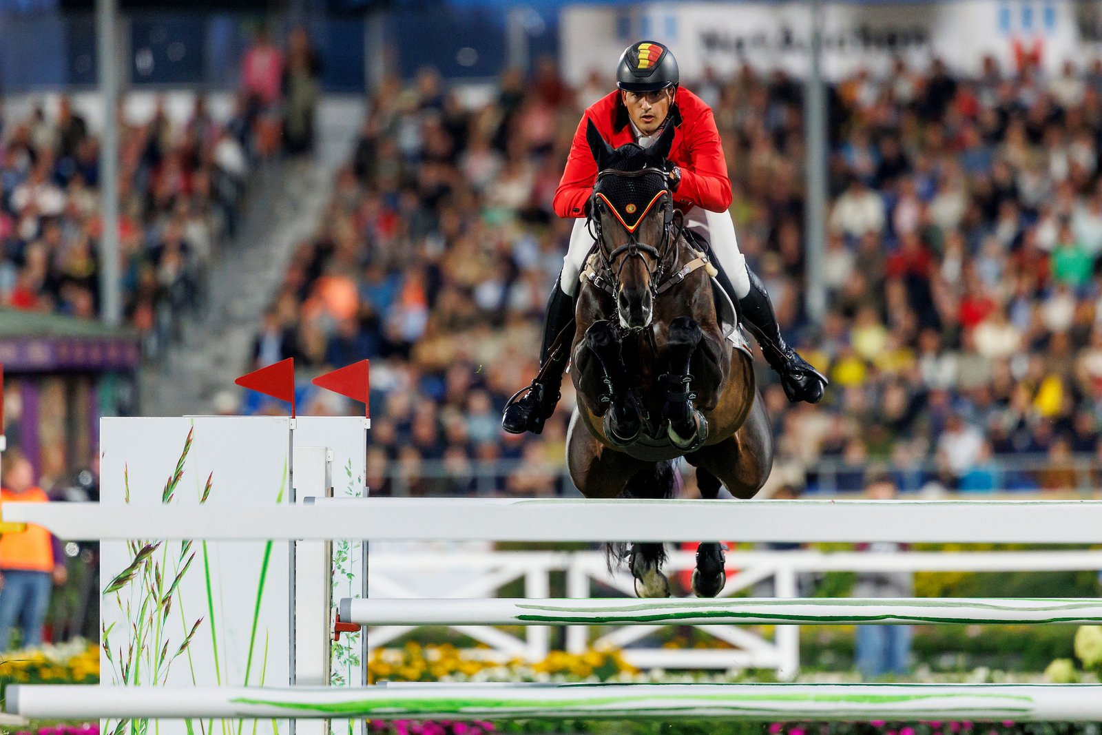 Immer wieder ein Phänomen: Nicola Philippaerts und Katanga van het Dingeshof.
Foto: sportfotos-lafrentz.de