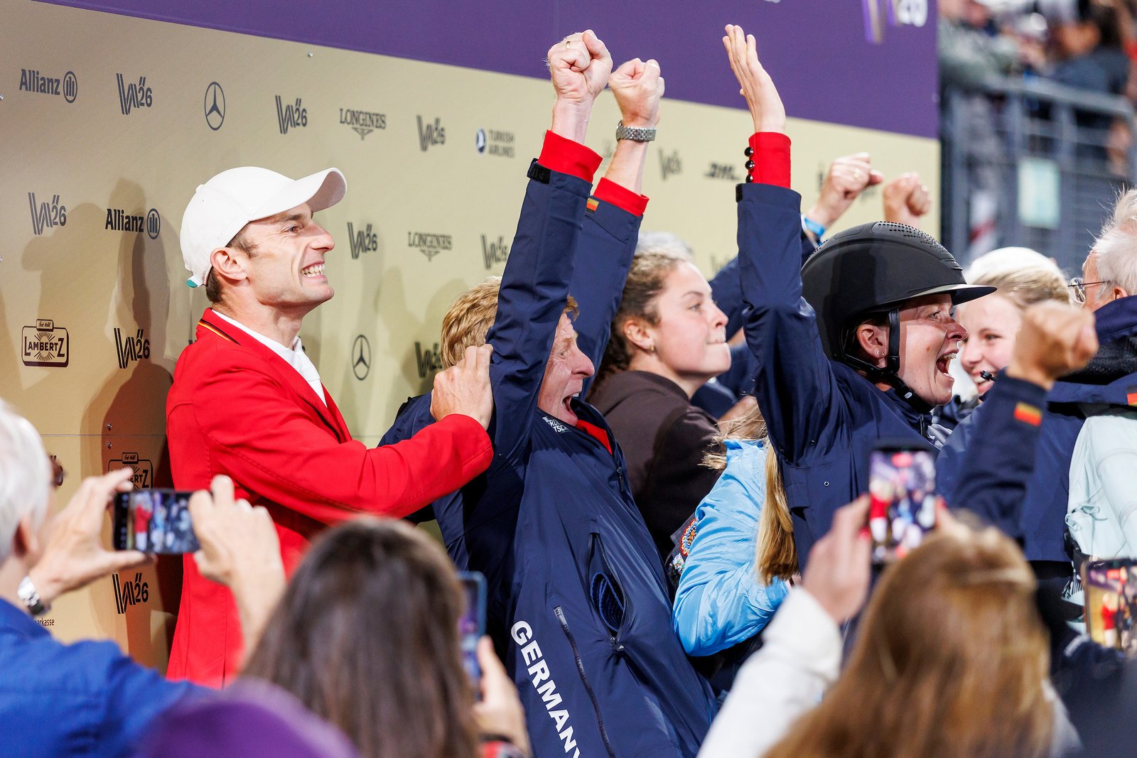 … Dann der fehlerfreie Sprung ins Ziel und einfach nur noch pure Freude.
Foto: 