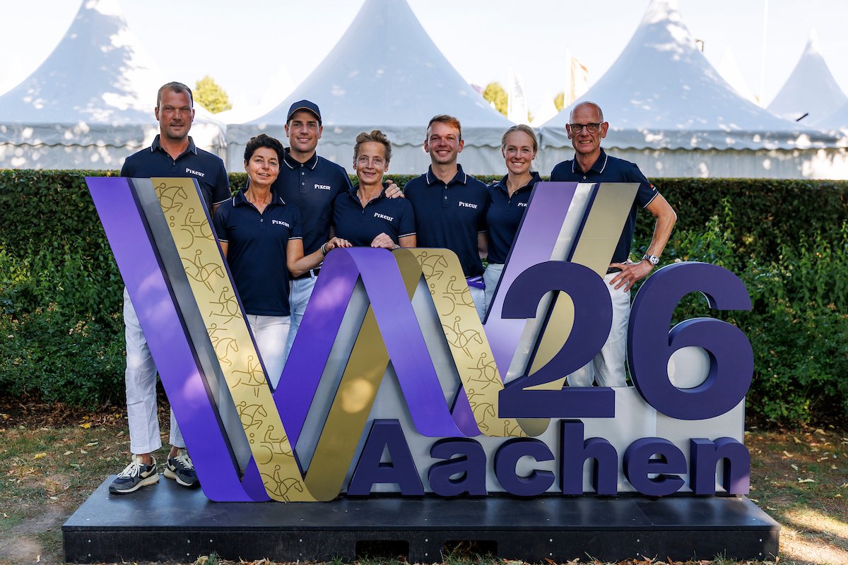 WM Aachen: Kann losgehen, deutsche Dressurpferde im Vetcheck – „accepted“