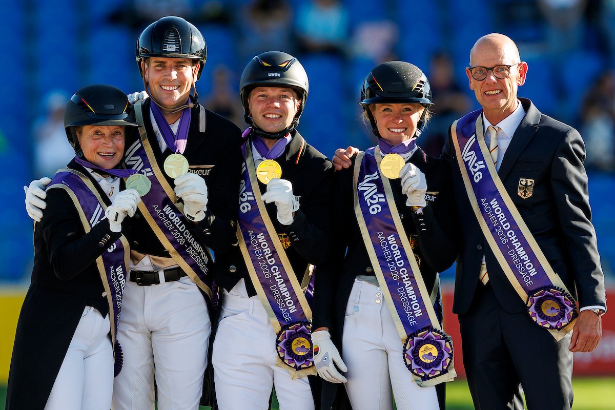 World Championships in Aachen: Germany Wins Dressage World Championship; Team Finishes Ahead of Great Britain and Denmark